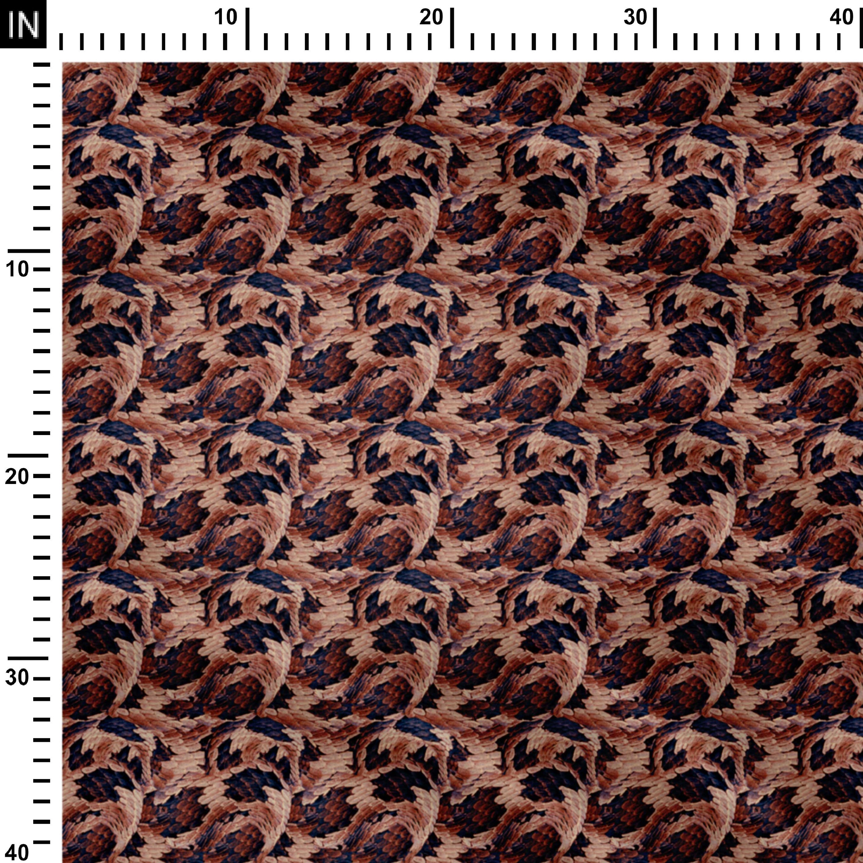 Abstract Animal Print - Snake Skin