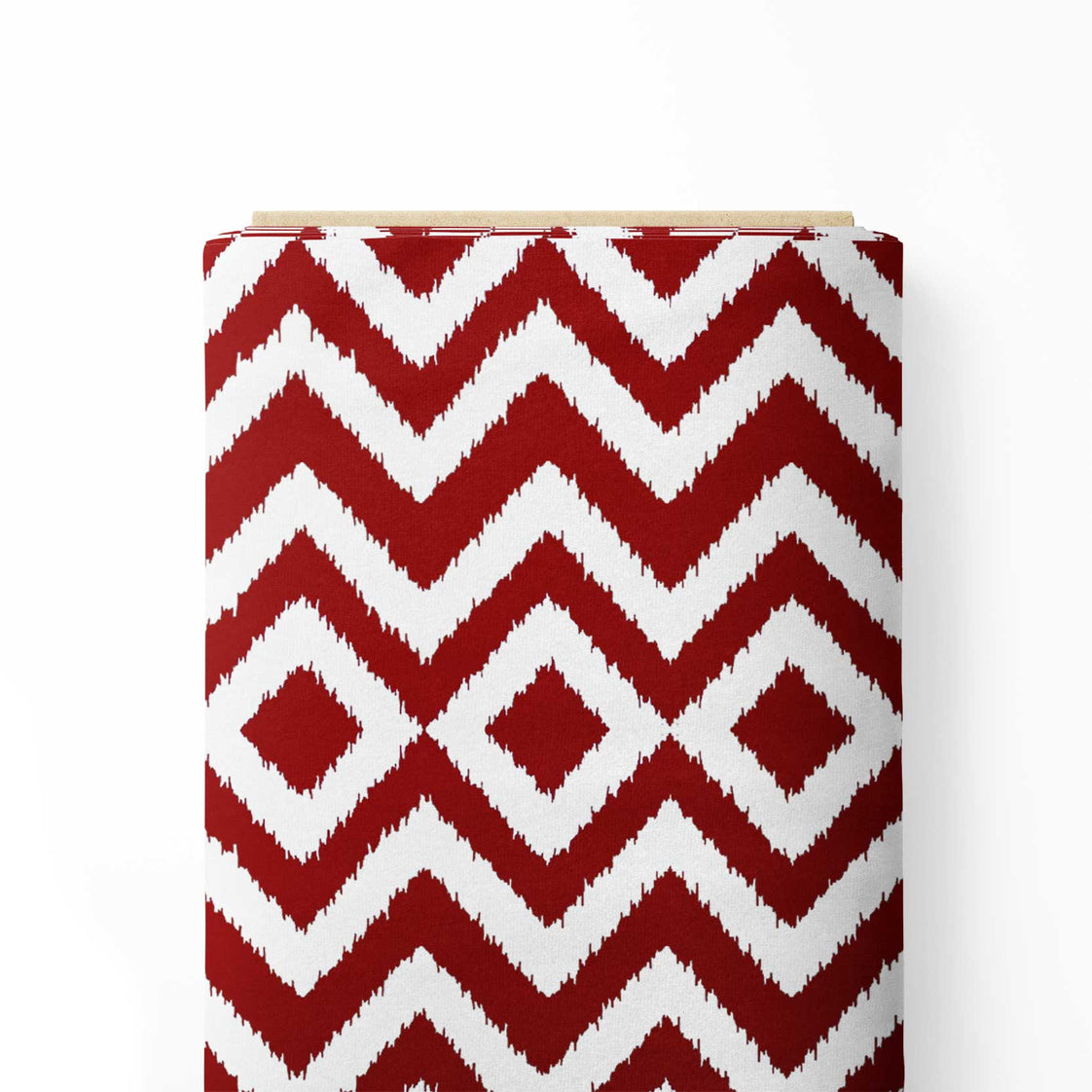 wave stripe red ikat