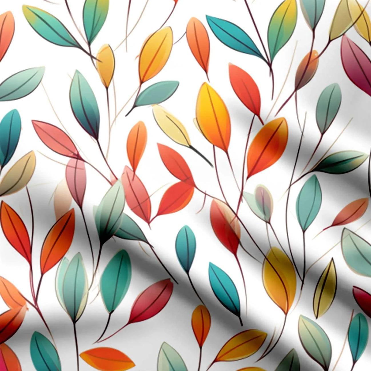 Vibrant Leaves Pattern