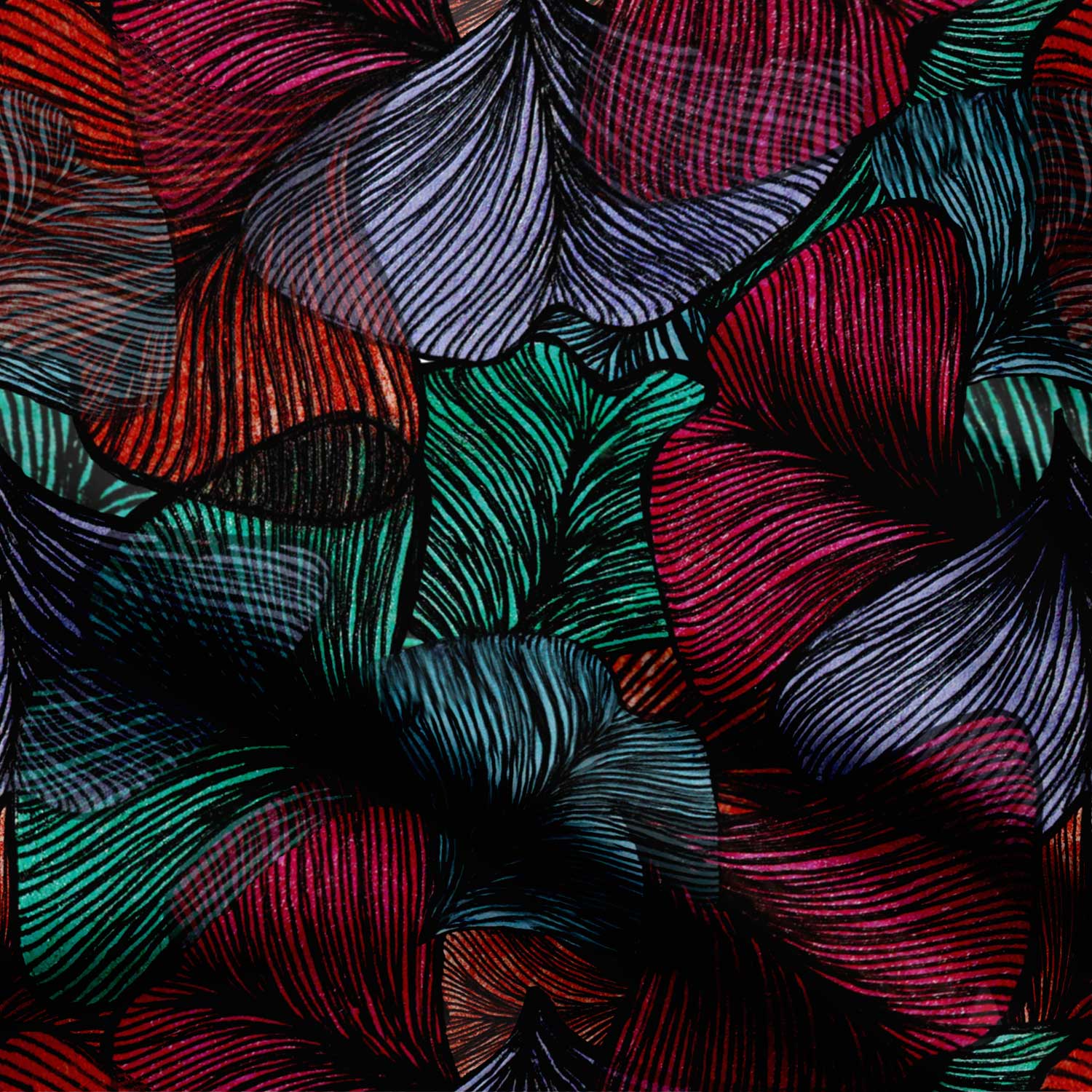 Colorful Leafy Design