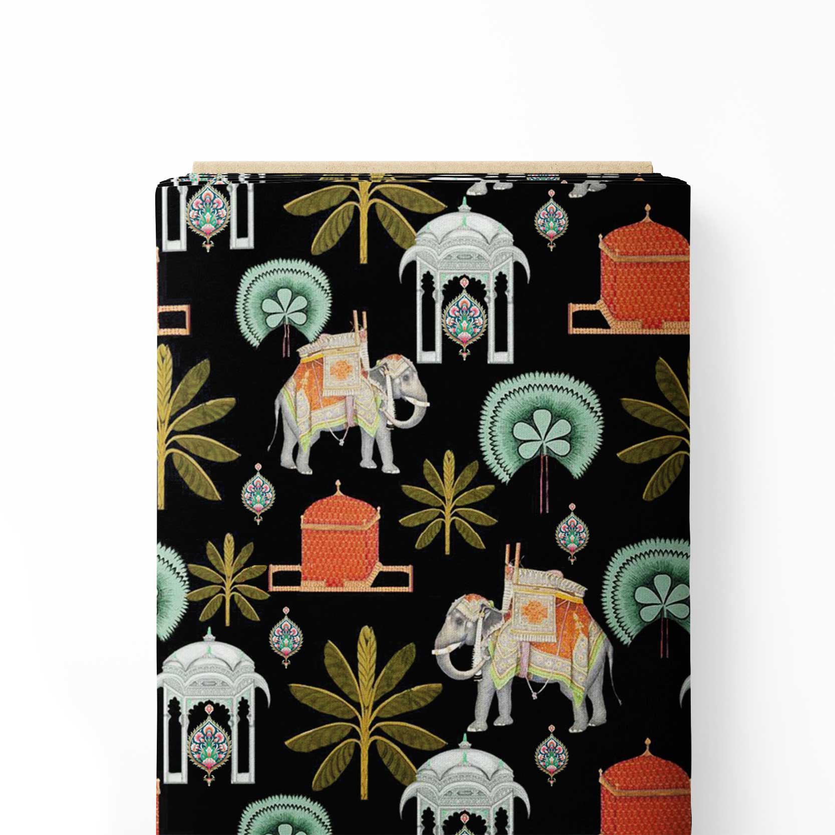 The Gaja Sawari Print Fabric