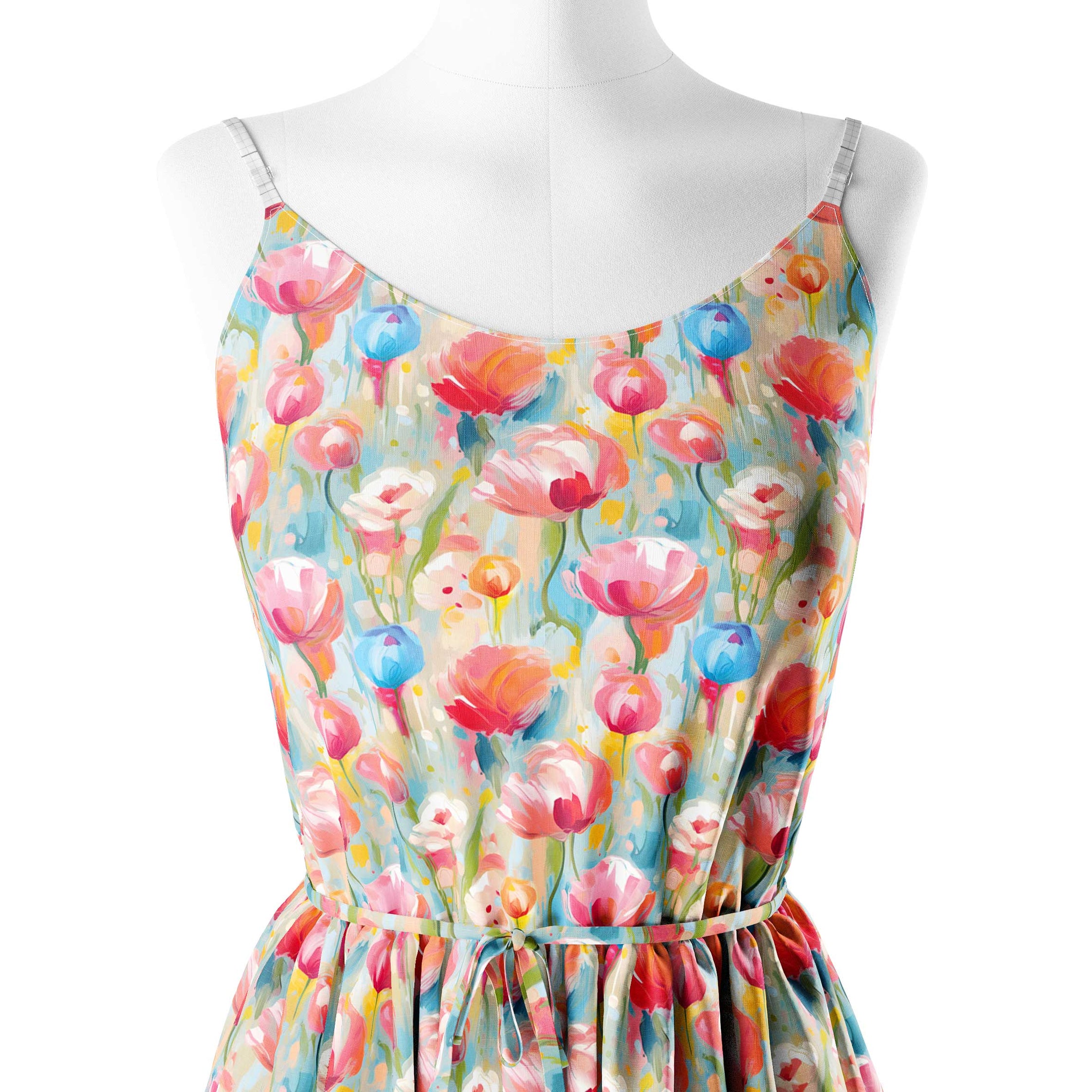 Water Darwins Print Fabric