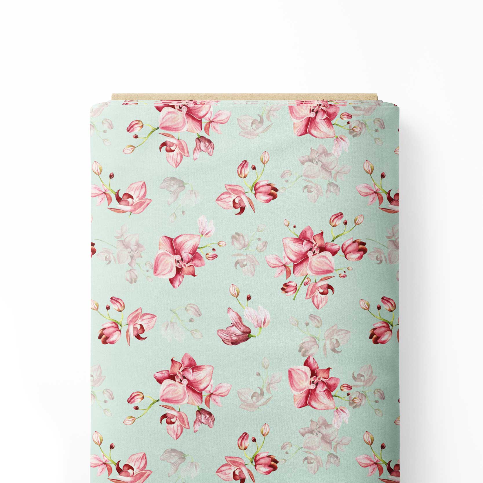 whispers of orchid Print Fabric