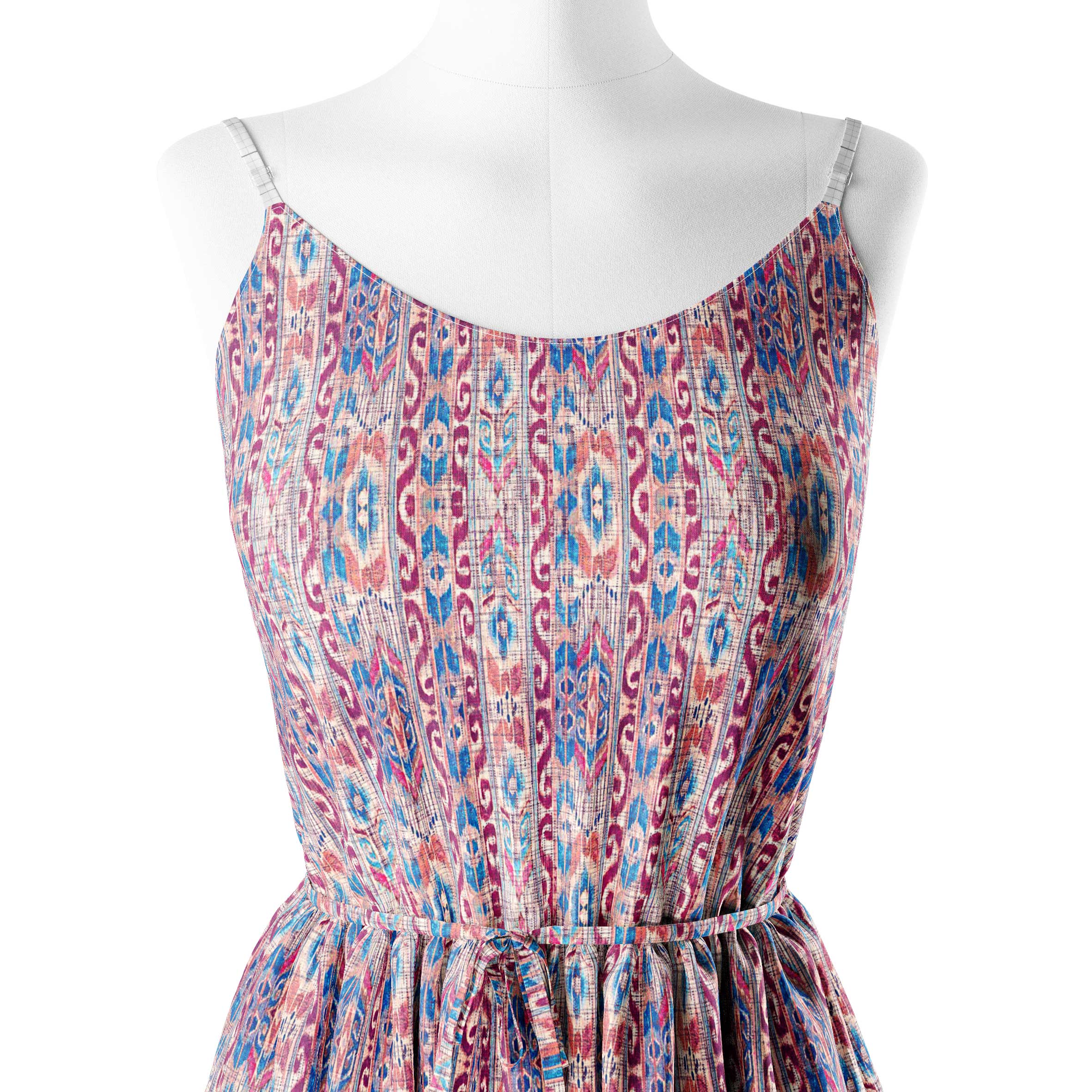 नेपाली इंस्पिराटी प्रिंट फ़ैब्रिक