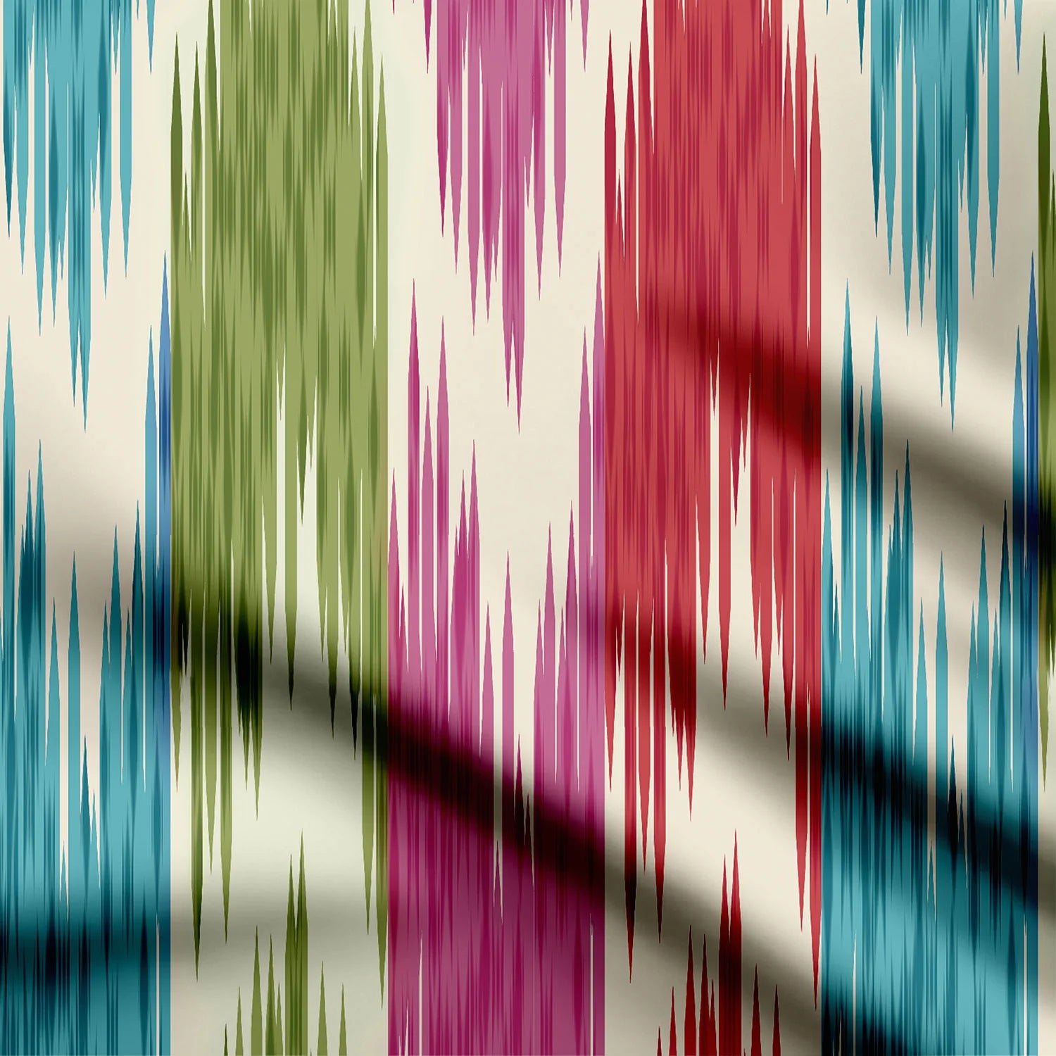 Vistosa Ikat Print Fabric