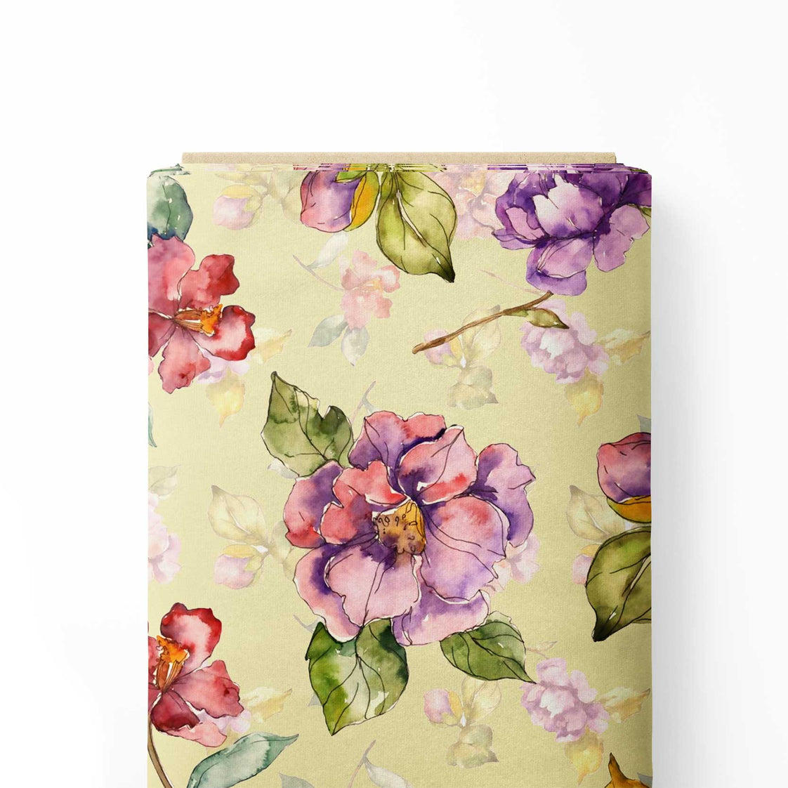 समर रिज़ॉर्ट फियोरी प्रिंट फ़ैब्रिक