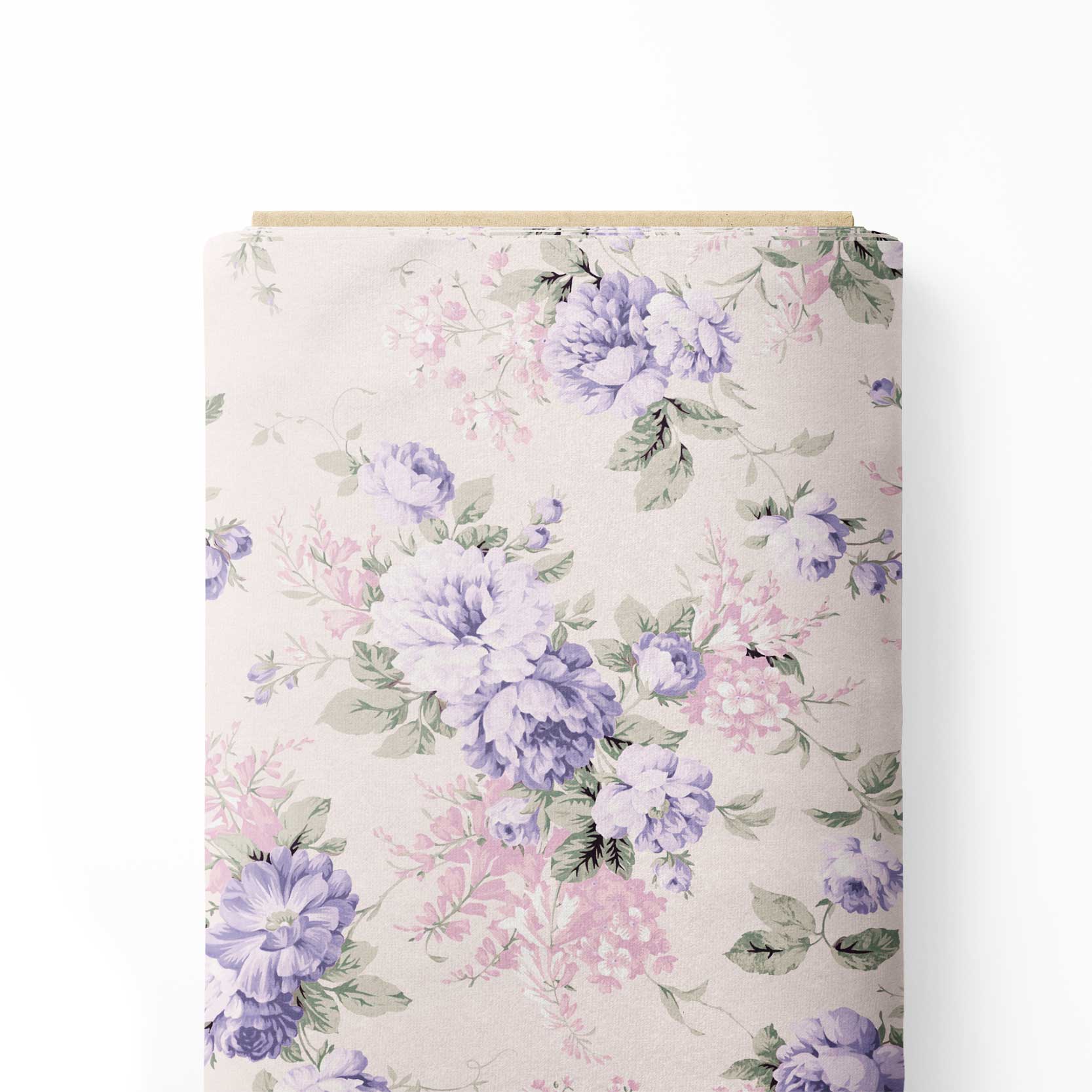 Grape Illusion Print Fabric