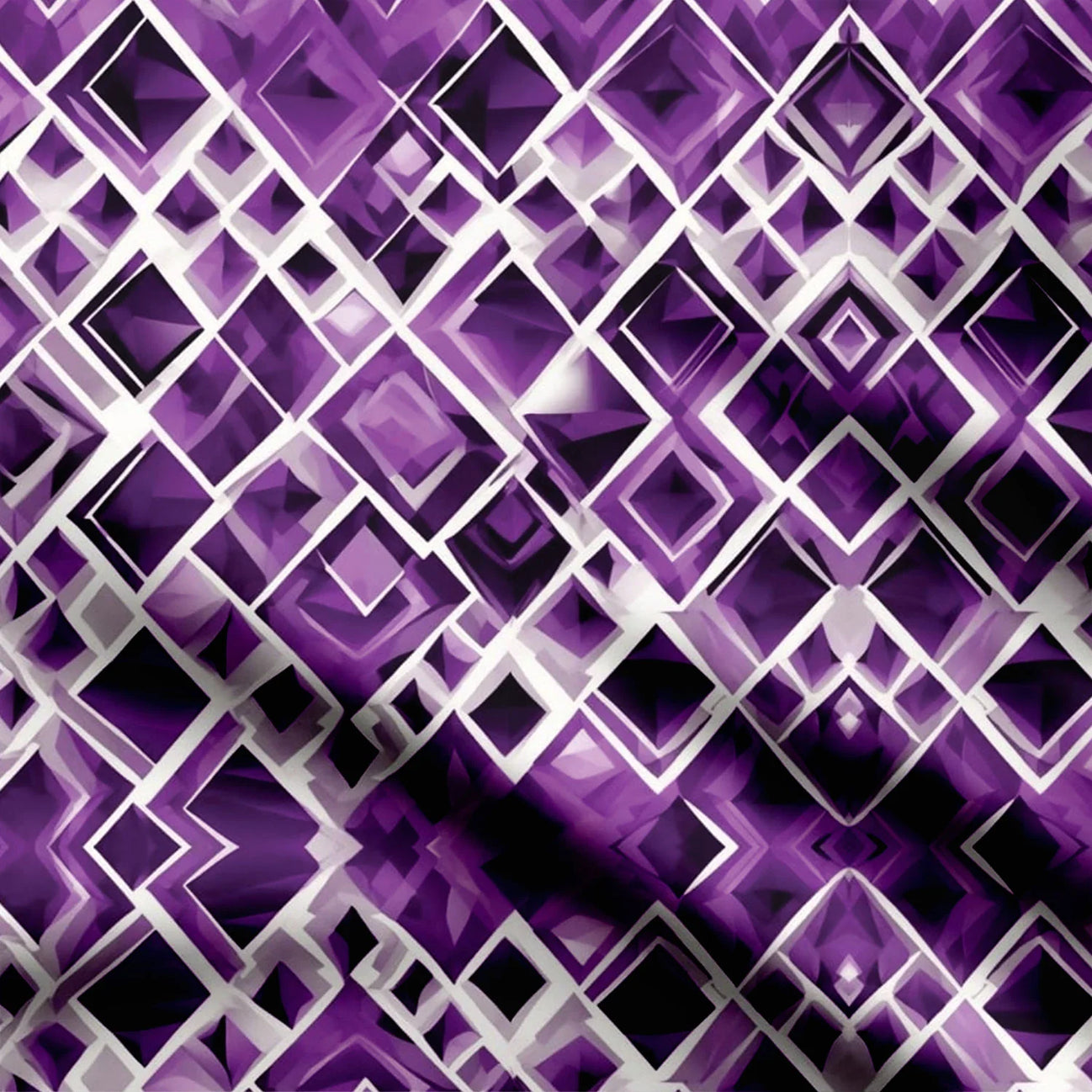 Purple Dilution Print Fabric