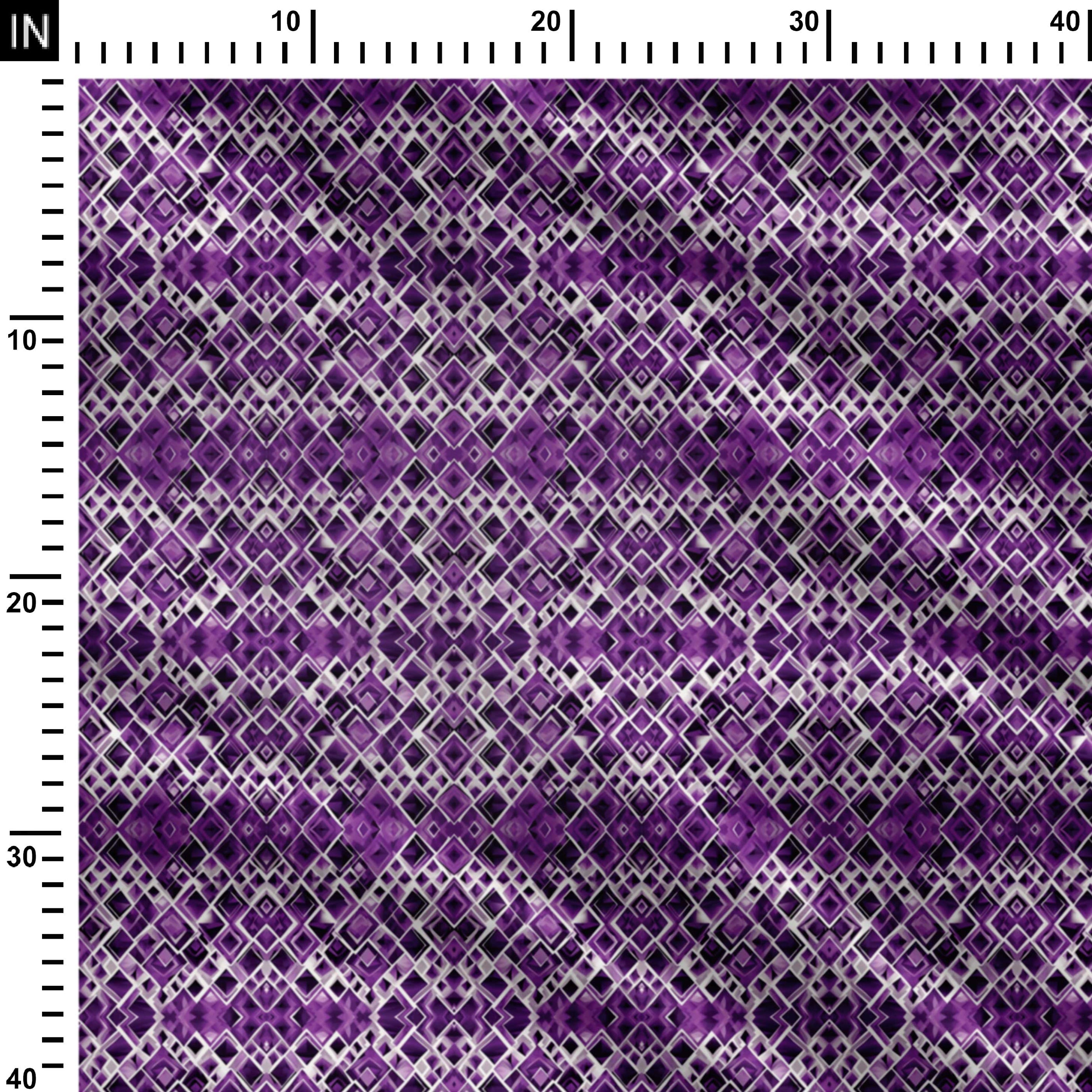 Purple Dilution Print Fabric