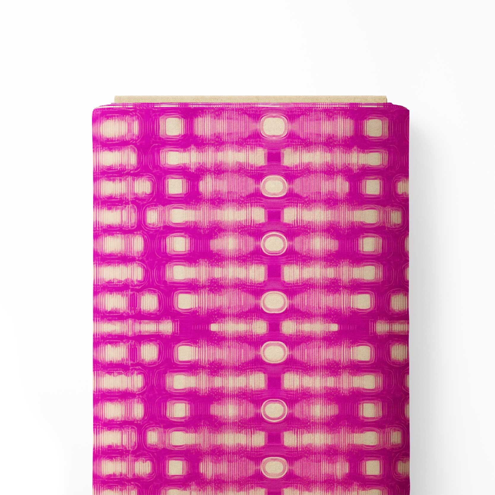 Pink Dilution Print Fabric