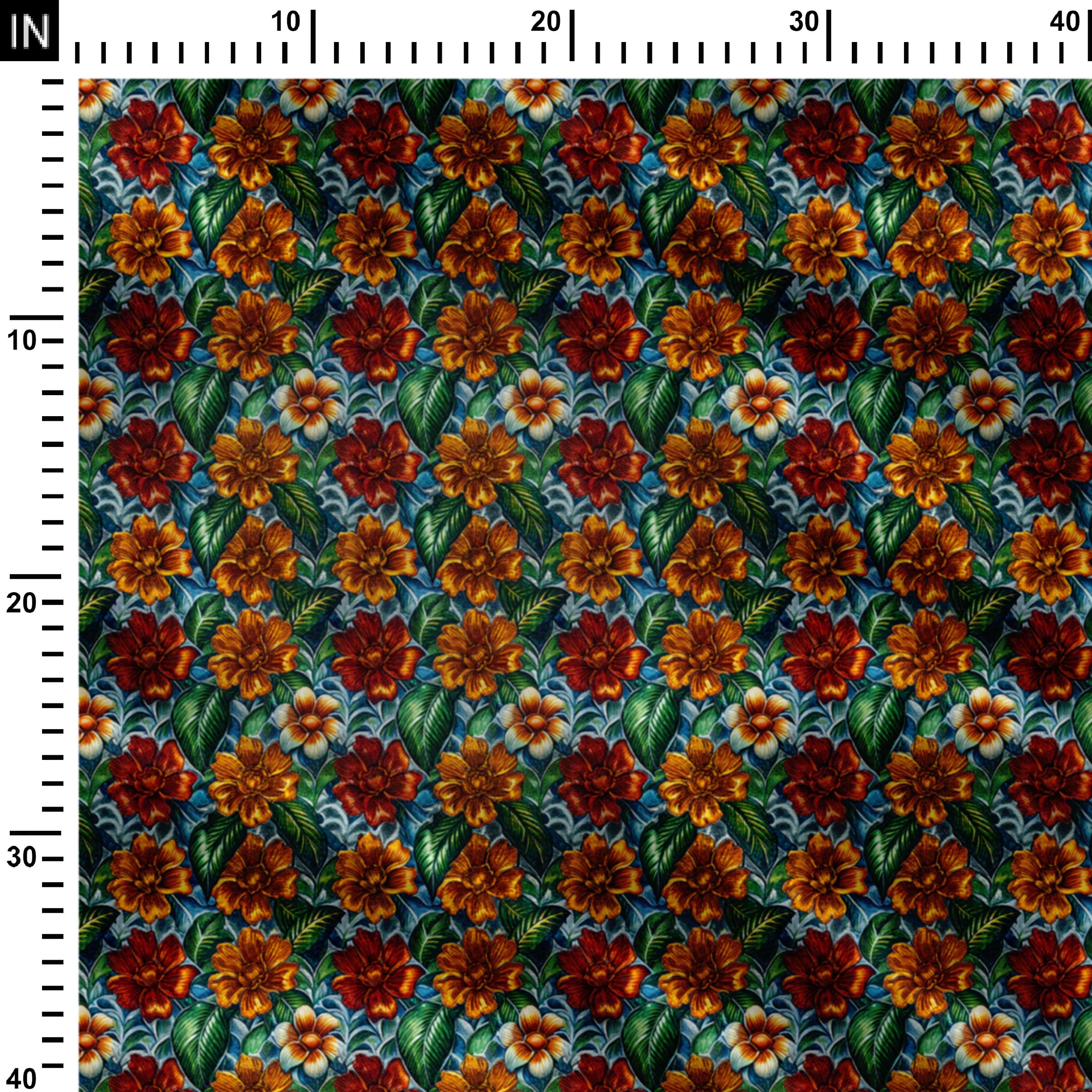 Wild Florals Print Fabric