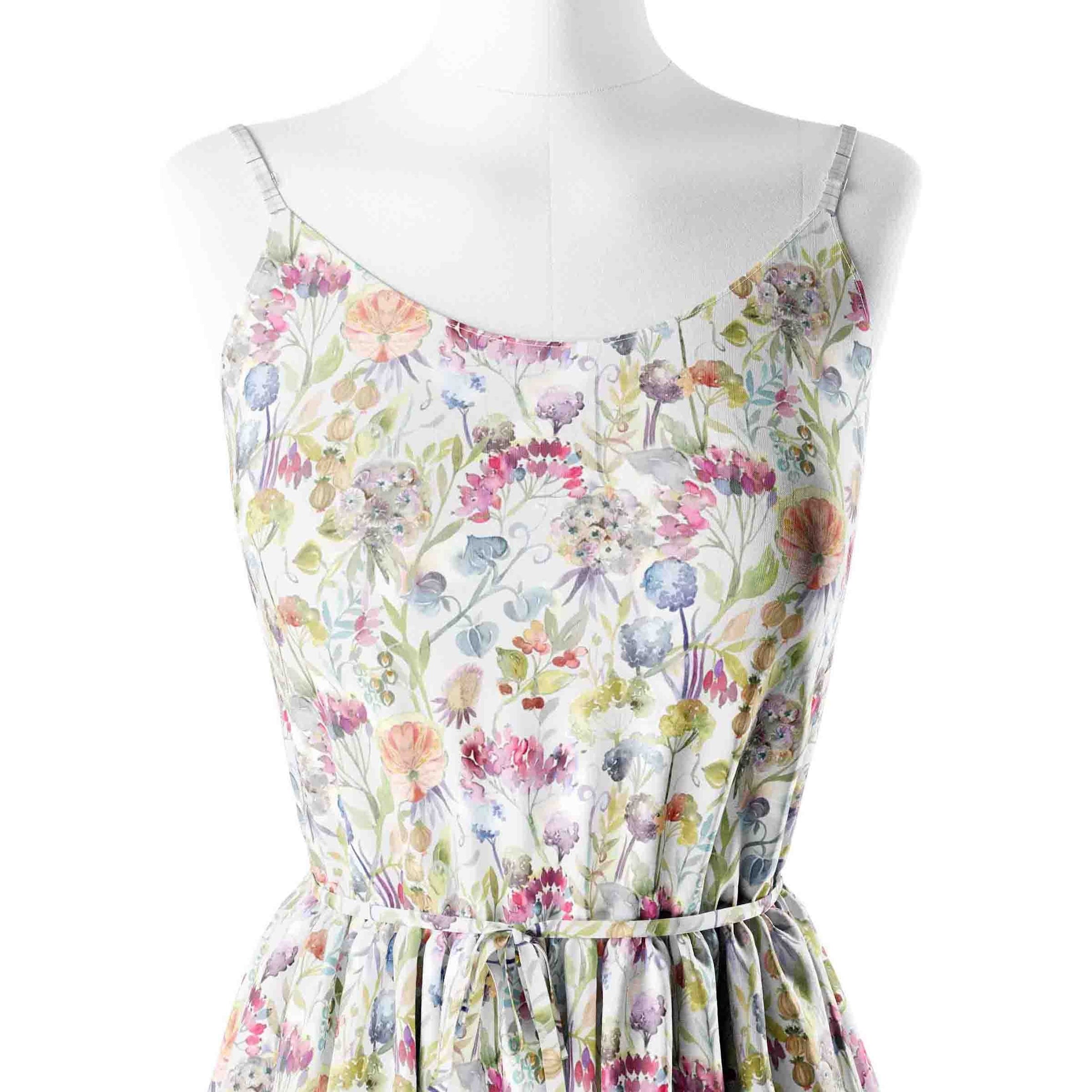 Watercolor floral garden