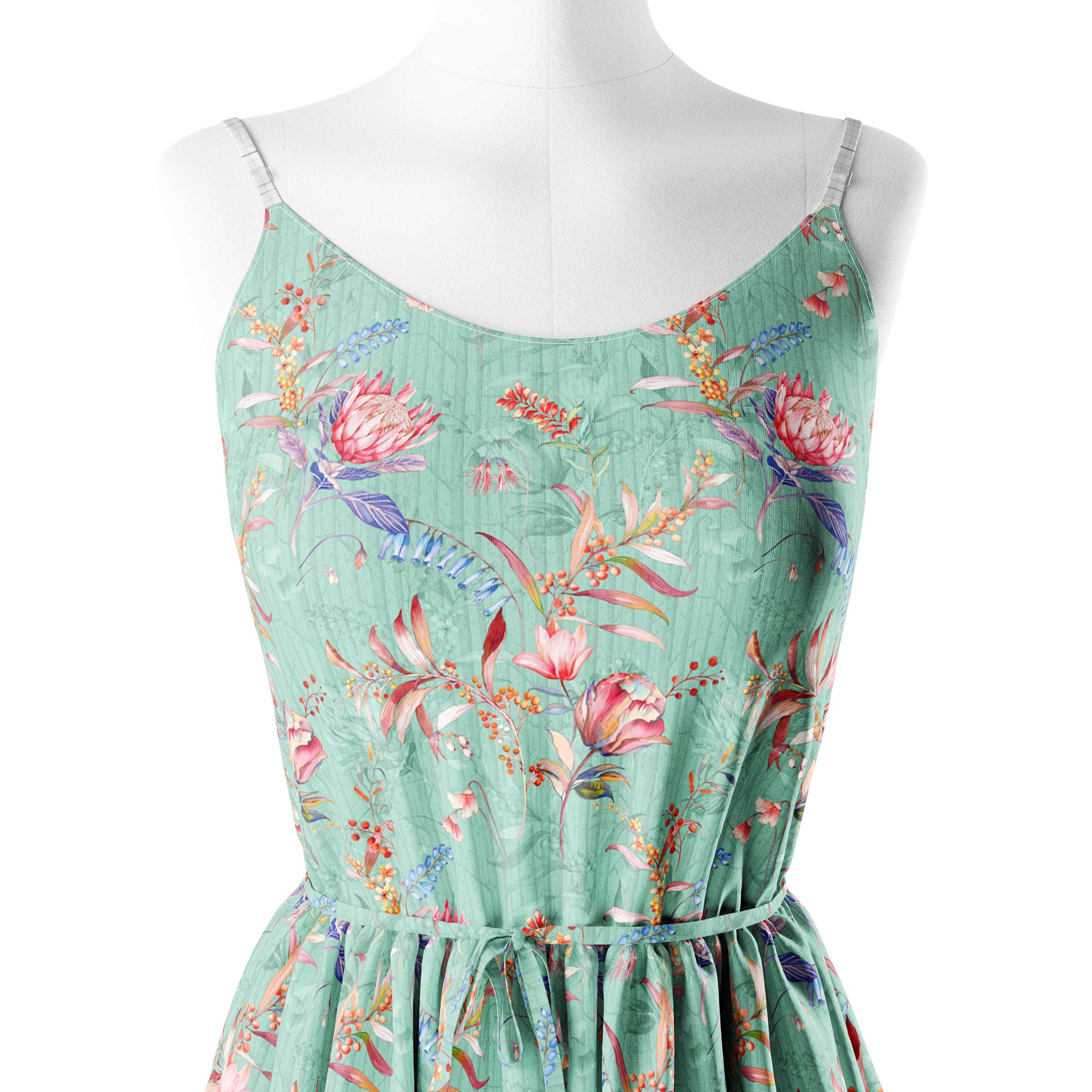 Bluebell Garden Print Fabric