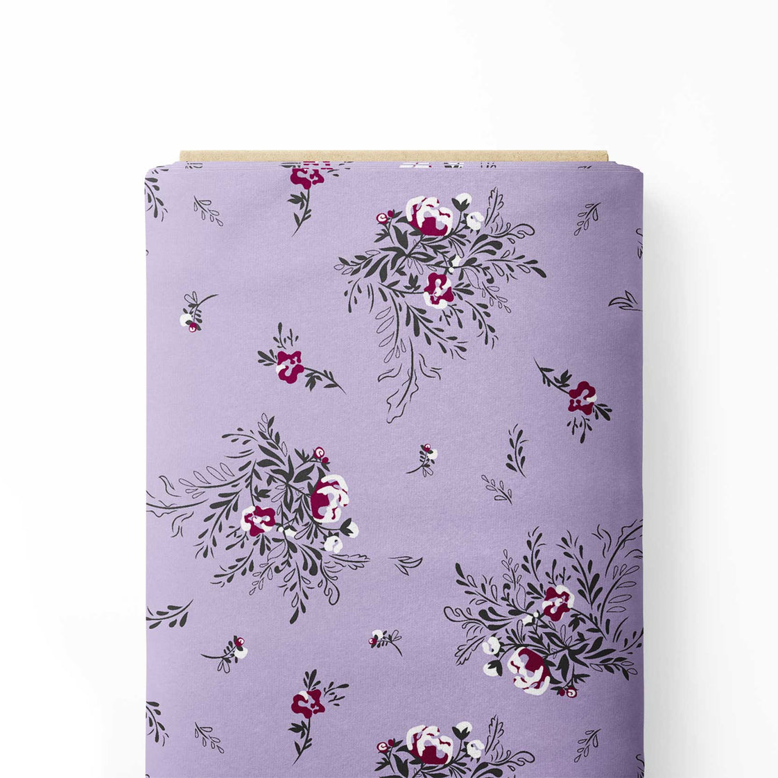 Purple Paradise Print Fabric