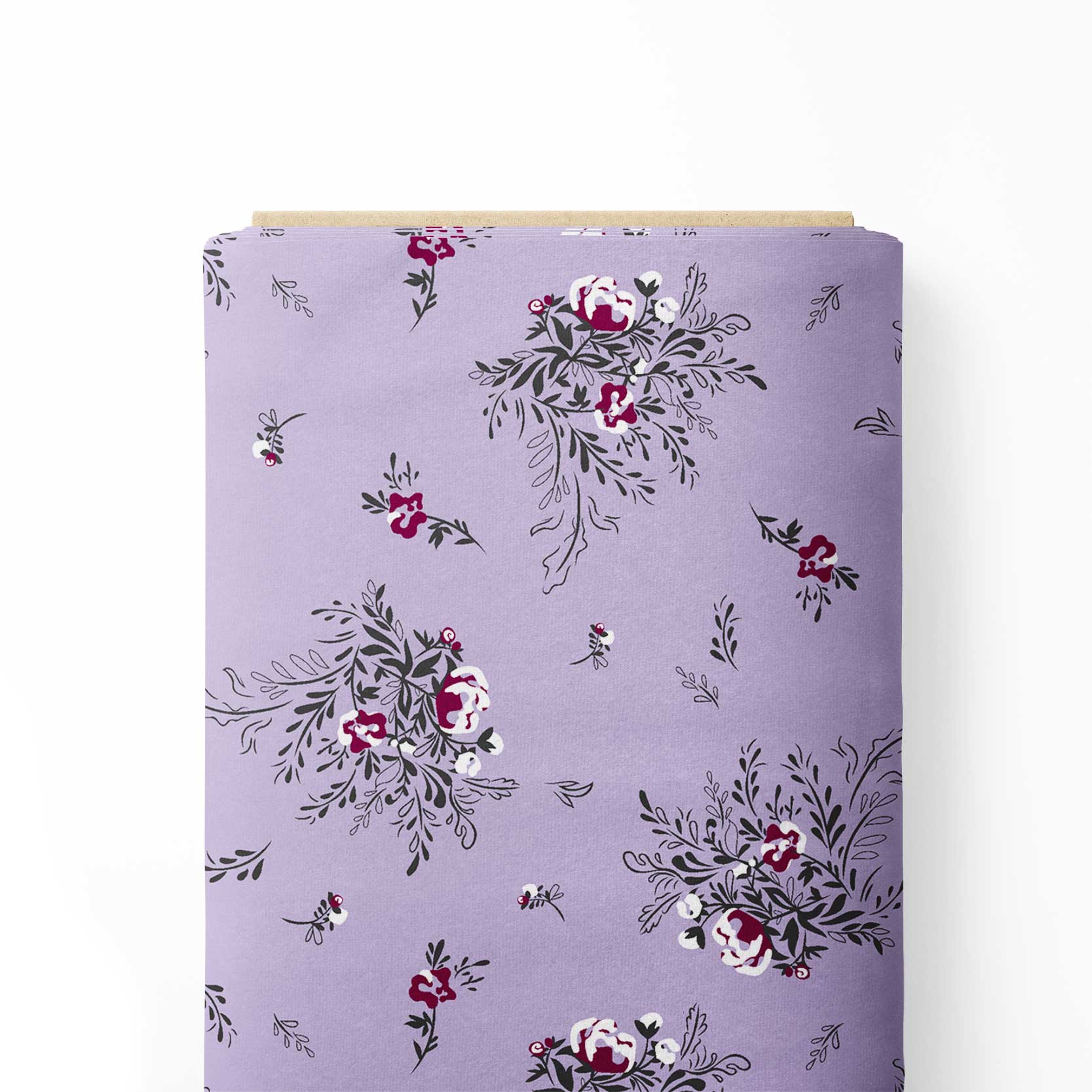 Purple Paradise Print Fabric