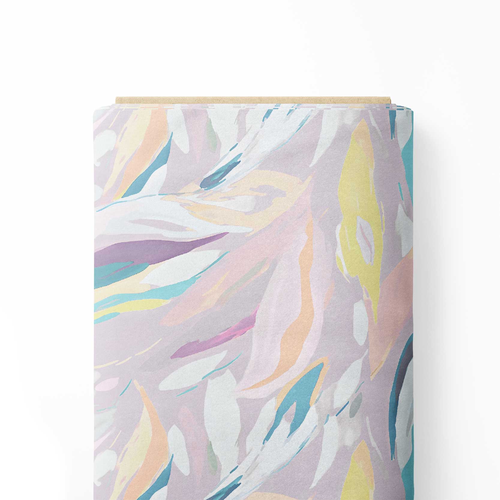 abstract strips Print Fabric