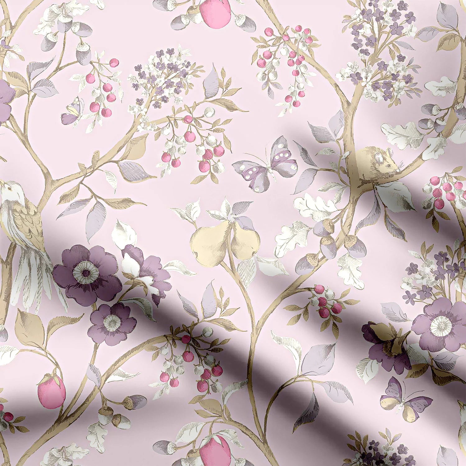 Water colour floral Print Fabric