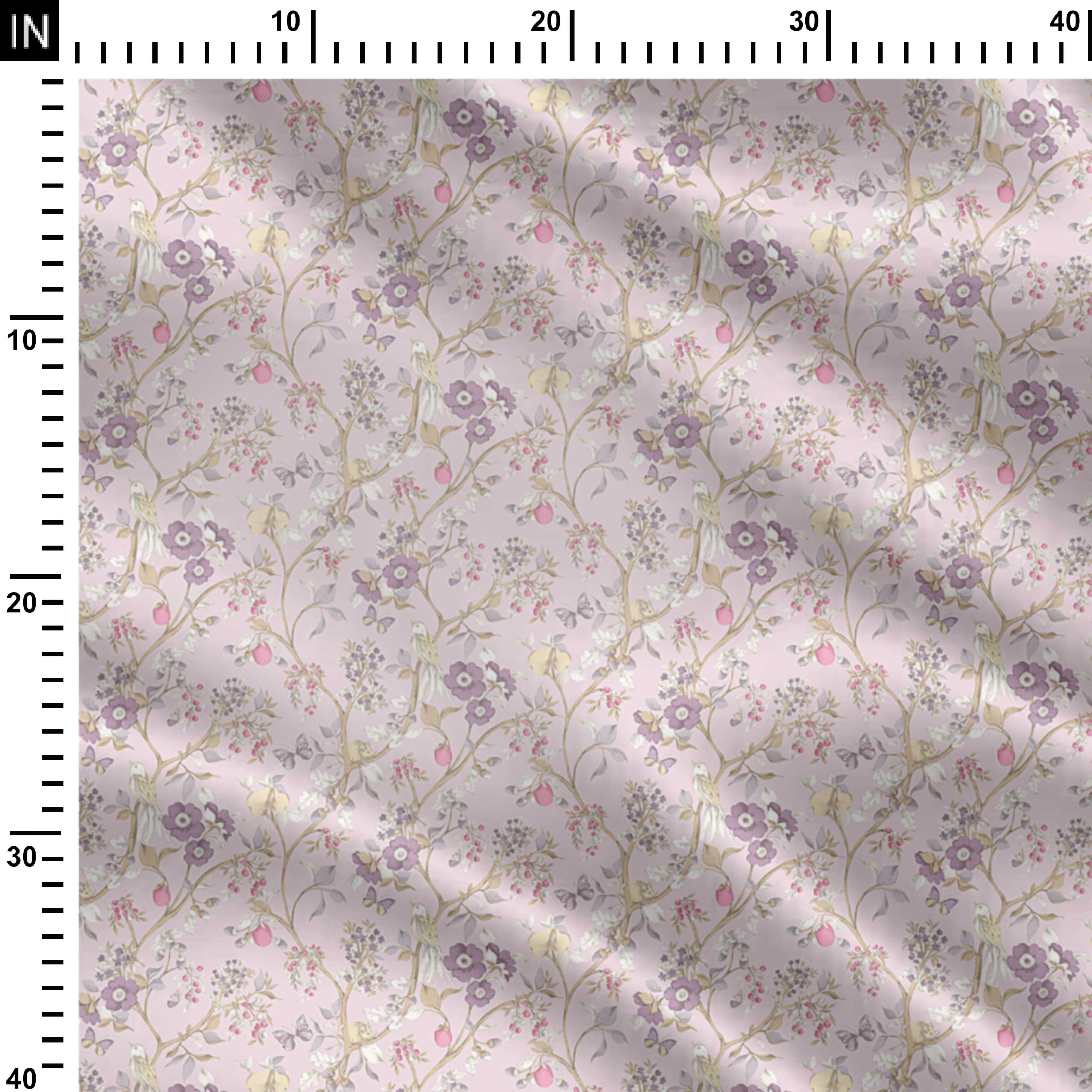 Water colour floral Print Fabric