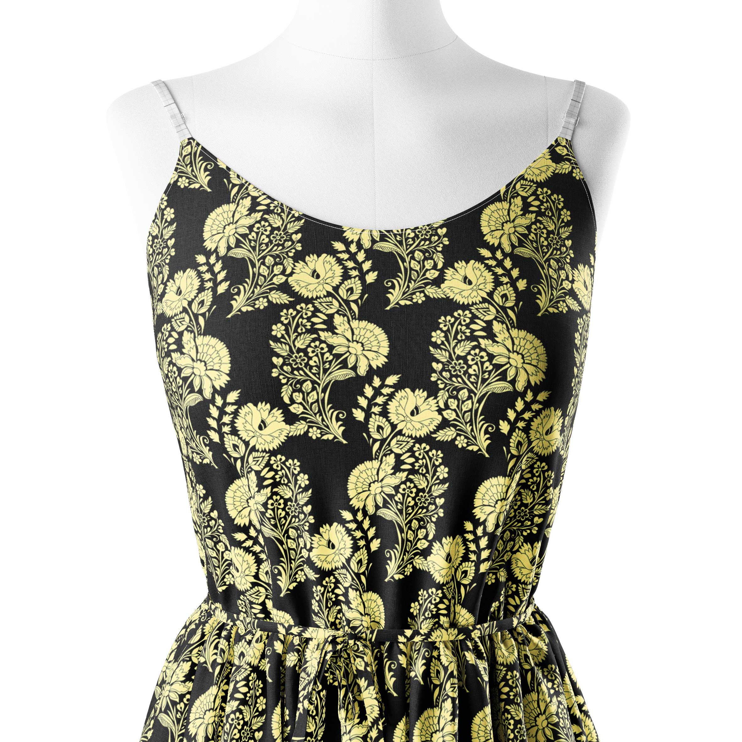 Madhubani Inspired Patter Print Fabric