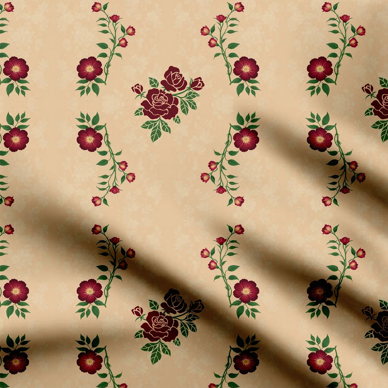 Rose 1 Print Fabric