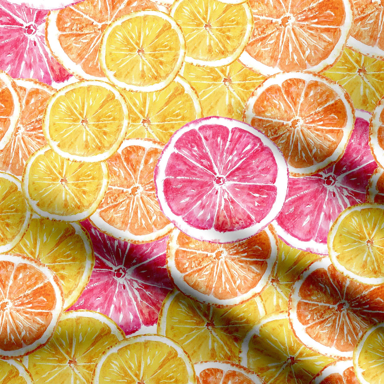 Citrus Punch Print Fabric