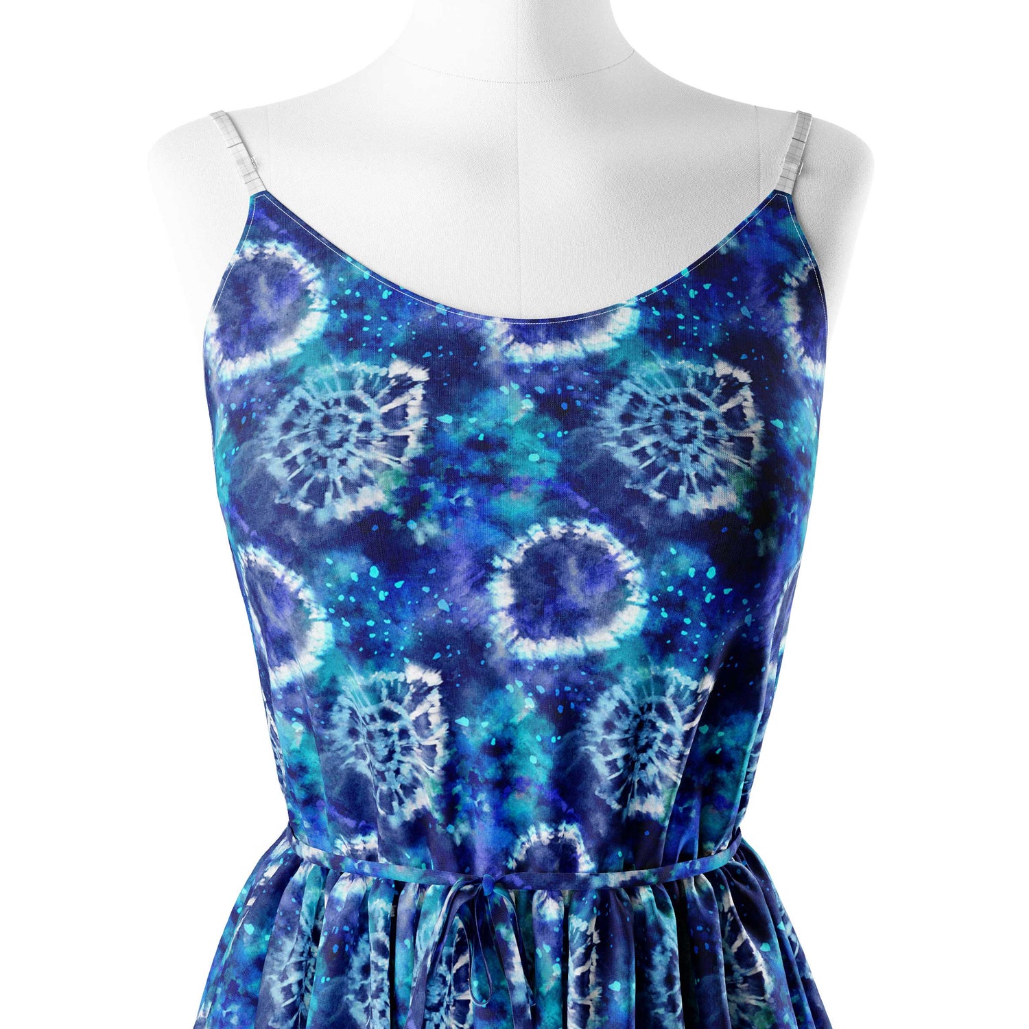 Galaxy Tie և Dye Print Fabric