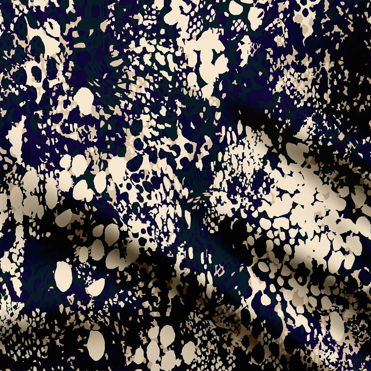 Abstract Animal Spots Print Fabric