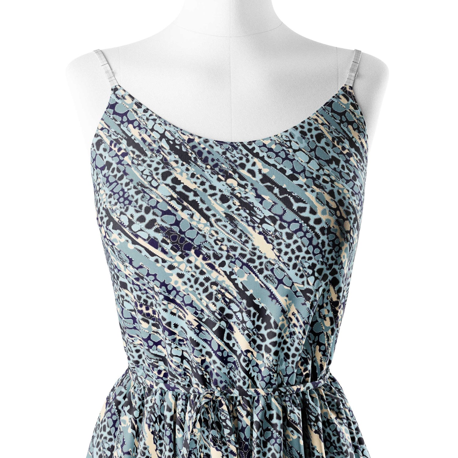 Վերացական Animal Artistic Print Fabric