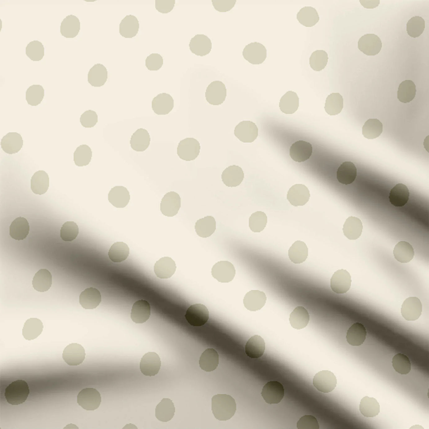 Chestnut Dots Print Fabric