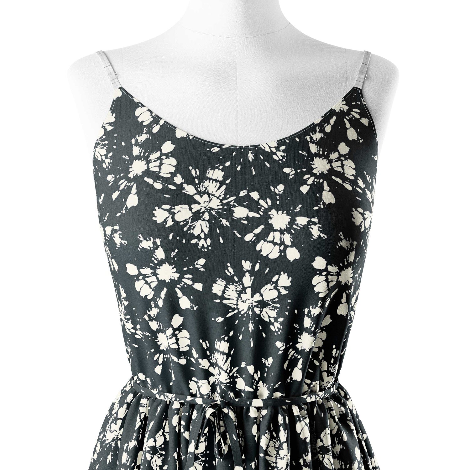 Groovy Swirls Tie Dye Print Fabric