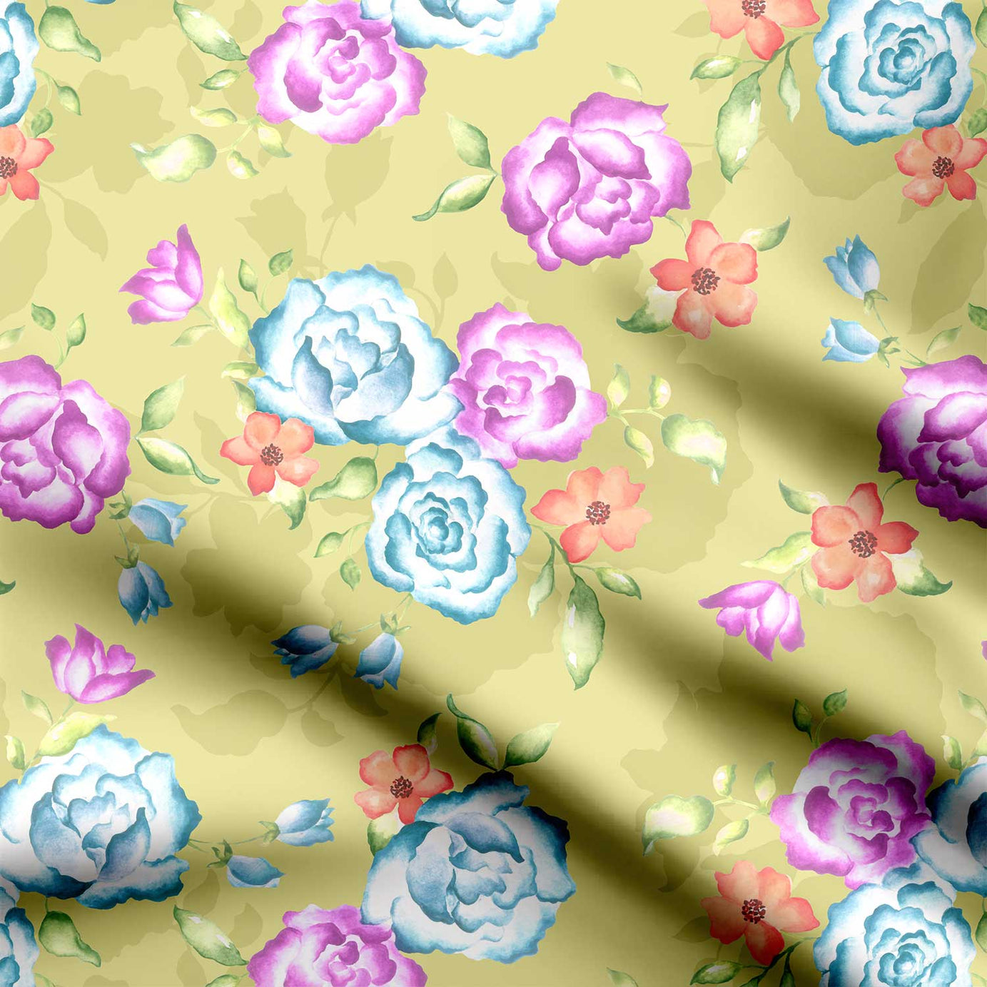 Petals Print Fabric