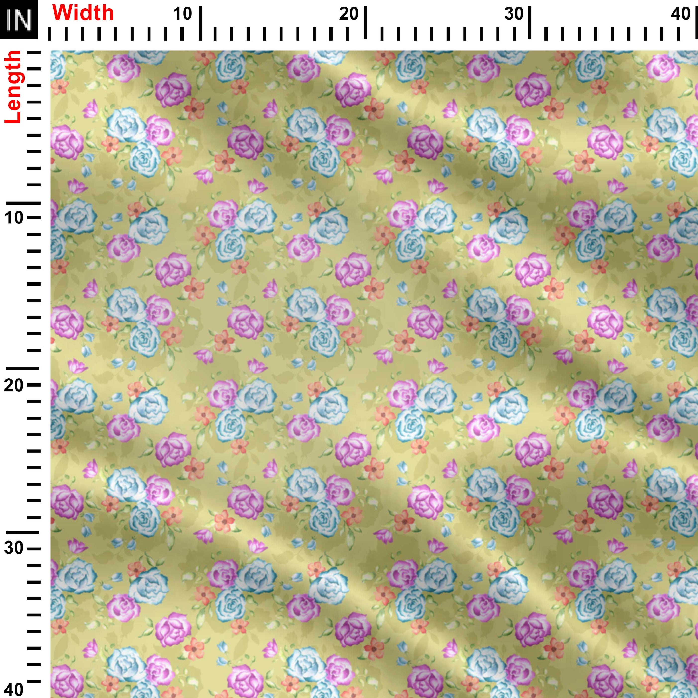 Petals Print Fabric