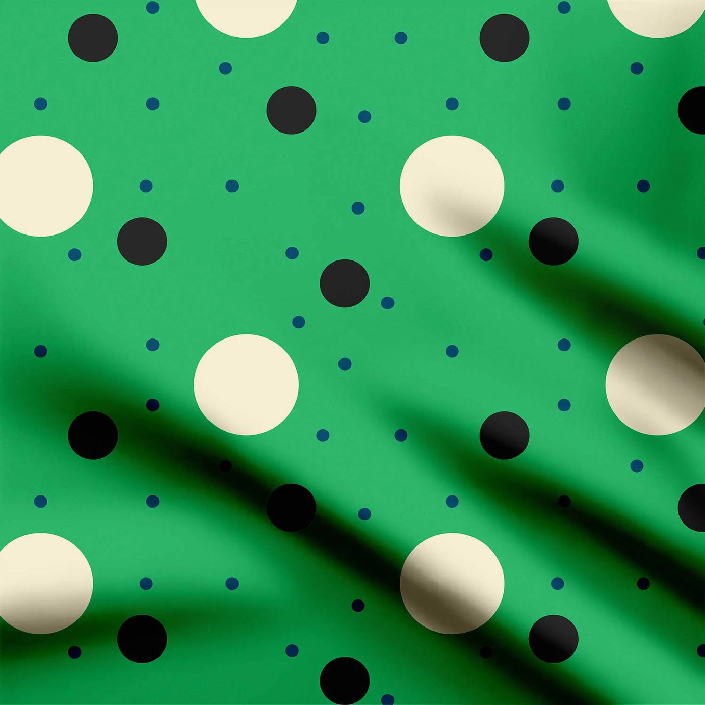 Island Green Pop Print Fabric