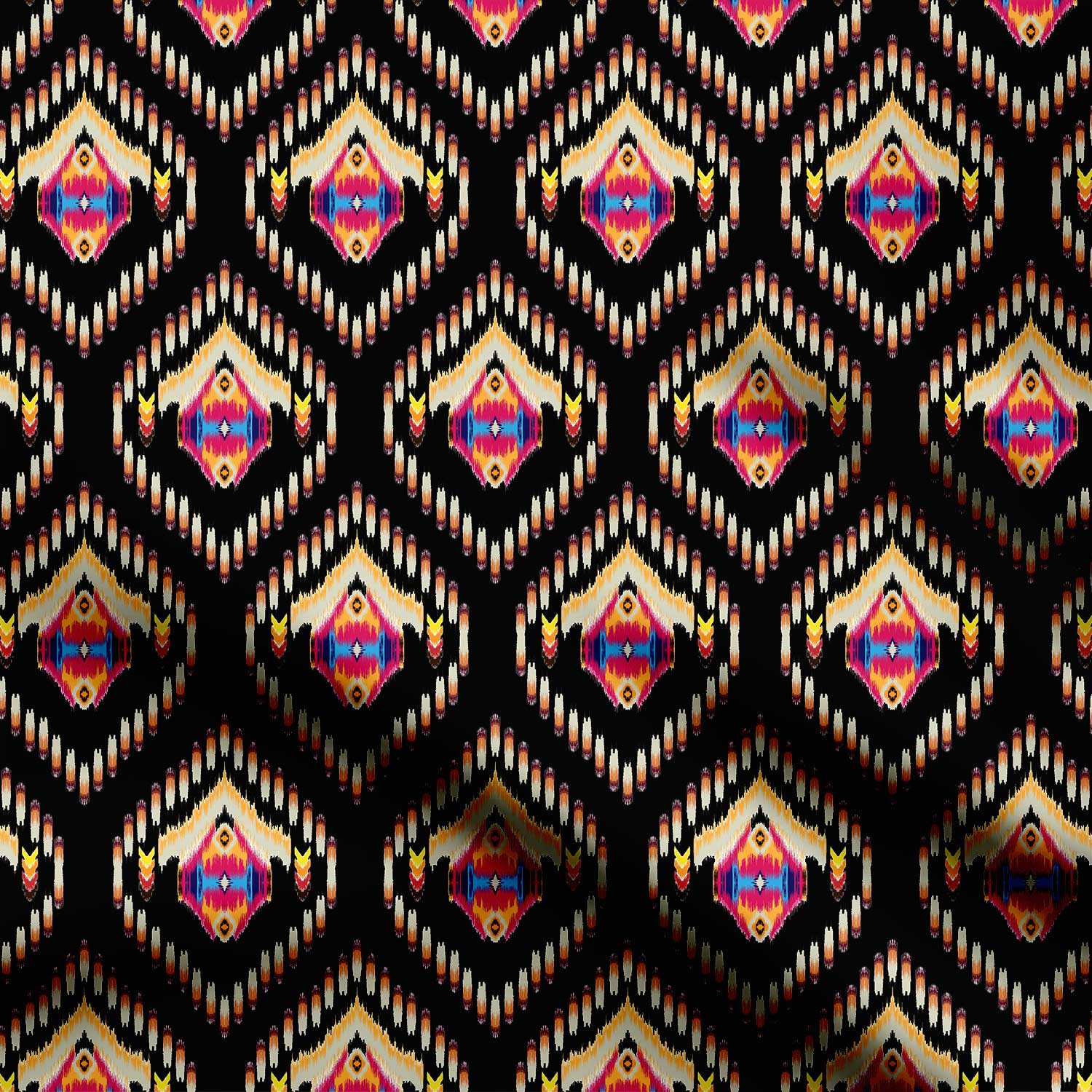 रहस्यवादी रूपांकनों प्रिंट कपड़ा