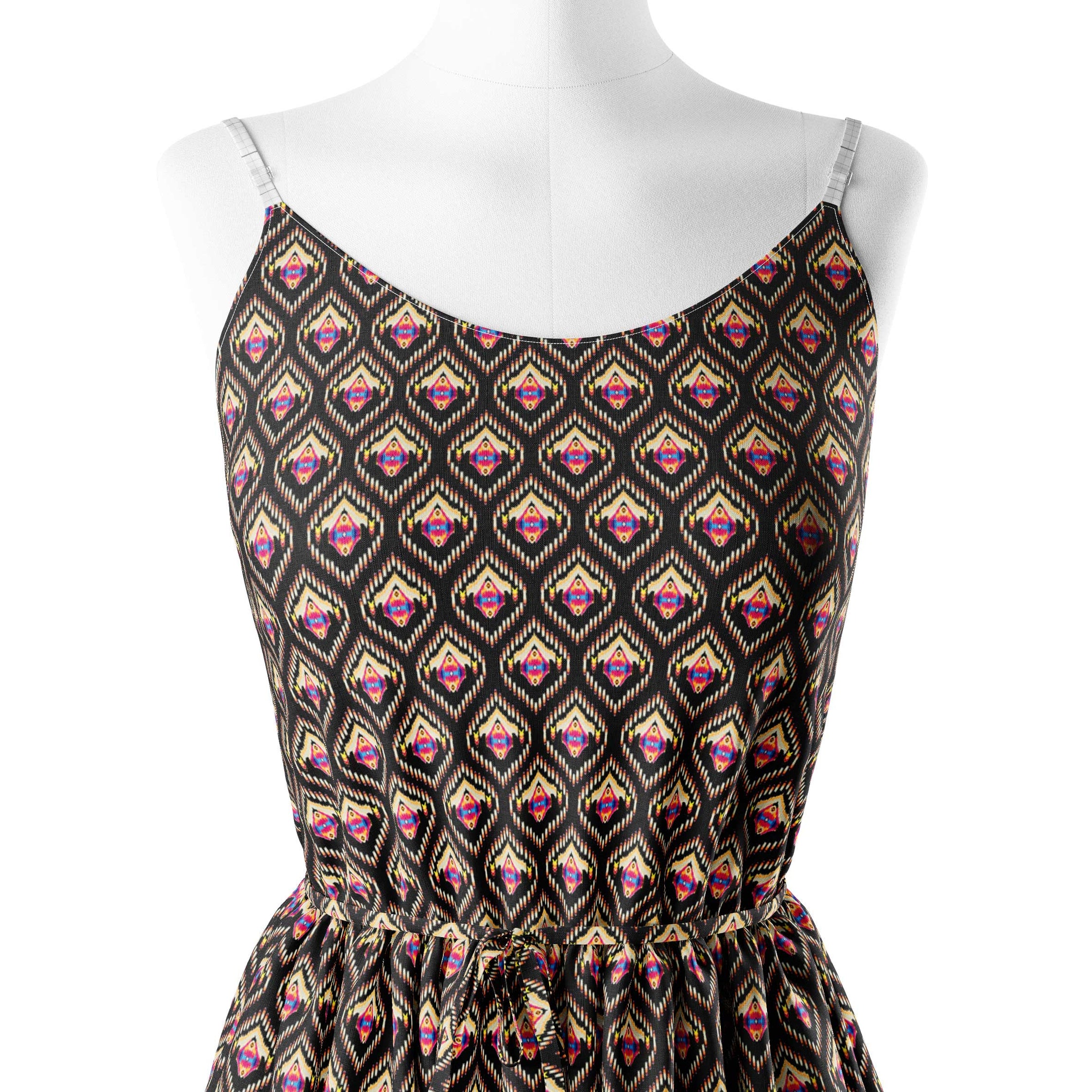 रहस्यवादी रूपांकनों प्रिंट कपड़ा