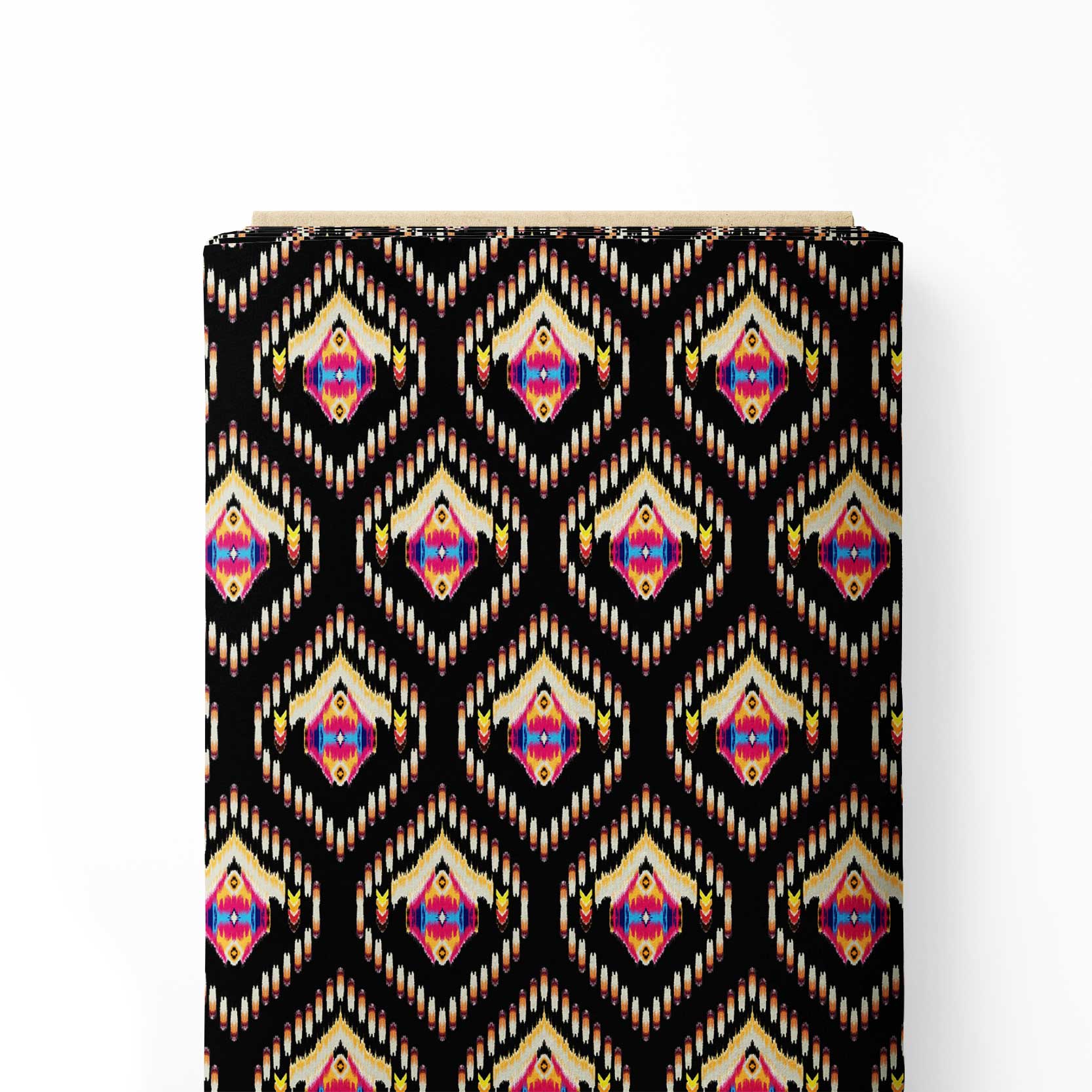 रहस्यवादी रूपांकनों प्रिंट कपड़ा