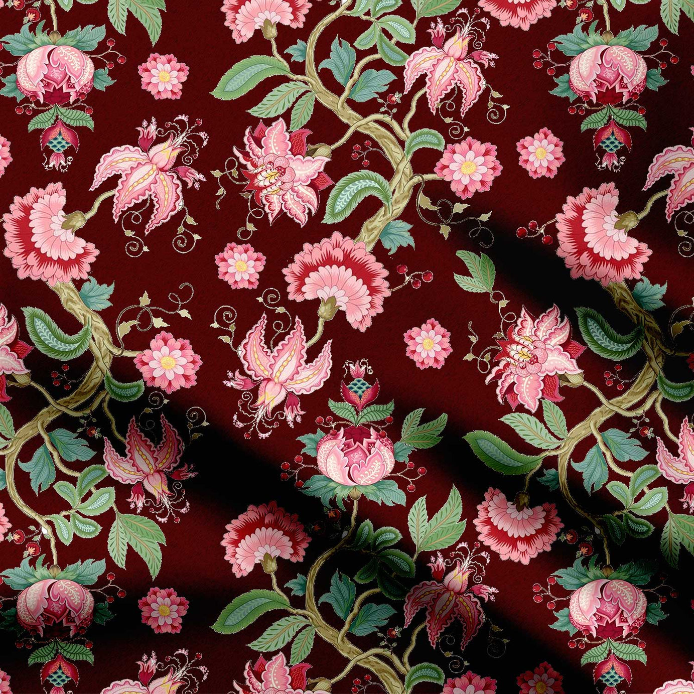 Chintz Blossom Creations Print Fabric