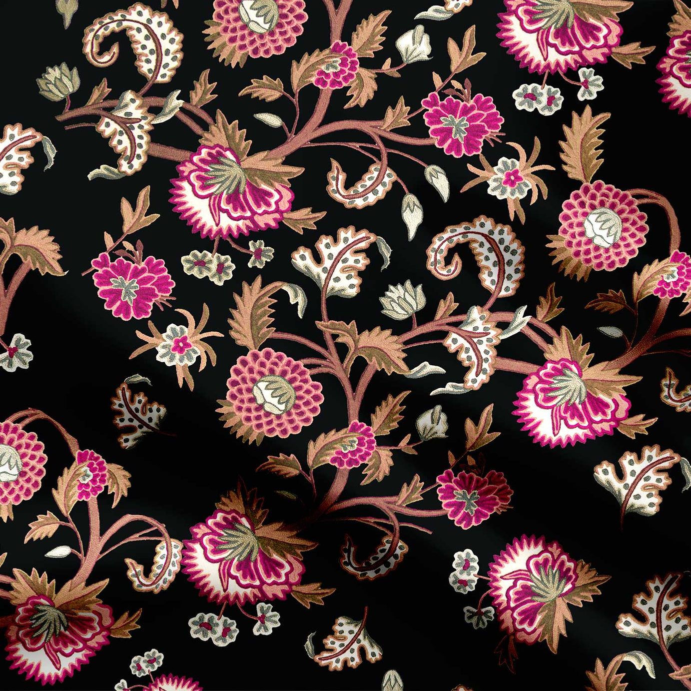 The Royalest Kalamkari Print Fabric