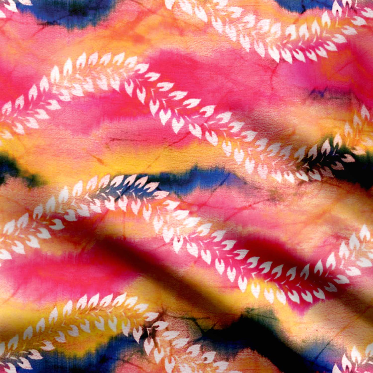 Rainbow Breeze Print Fabric