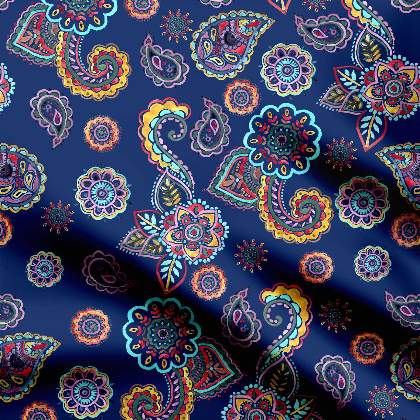 Paisley Blue