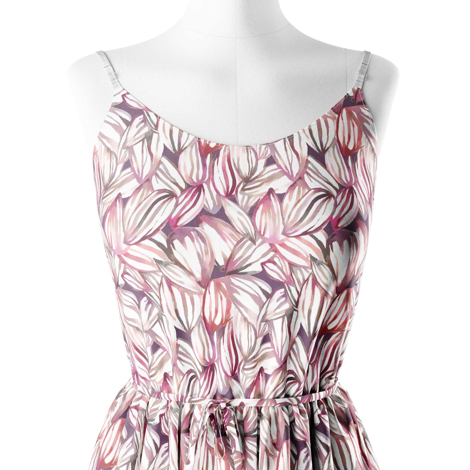 Water colour shapse Print Fabric