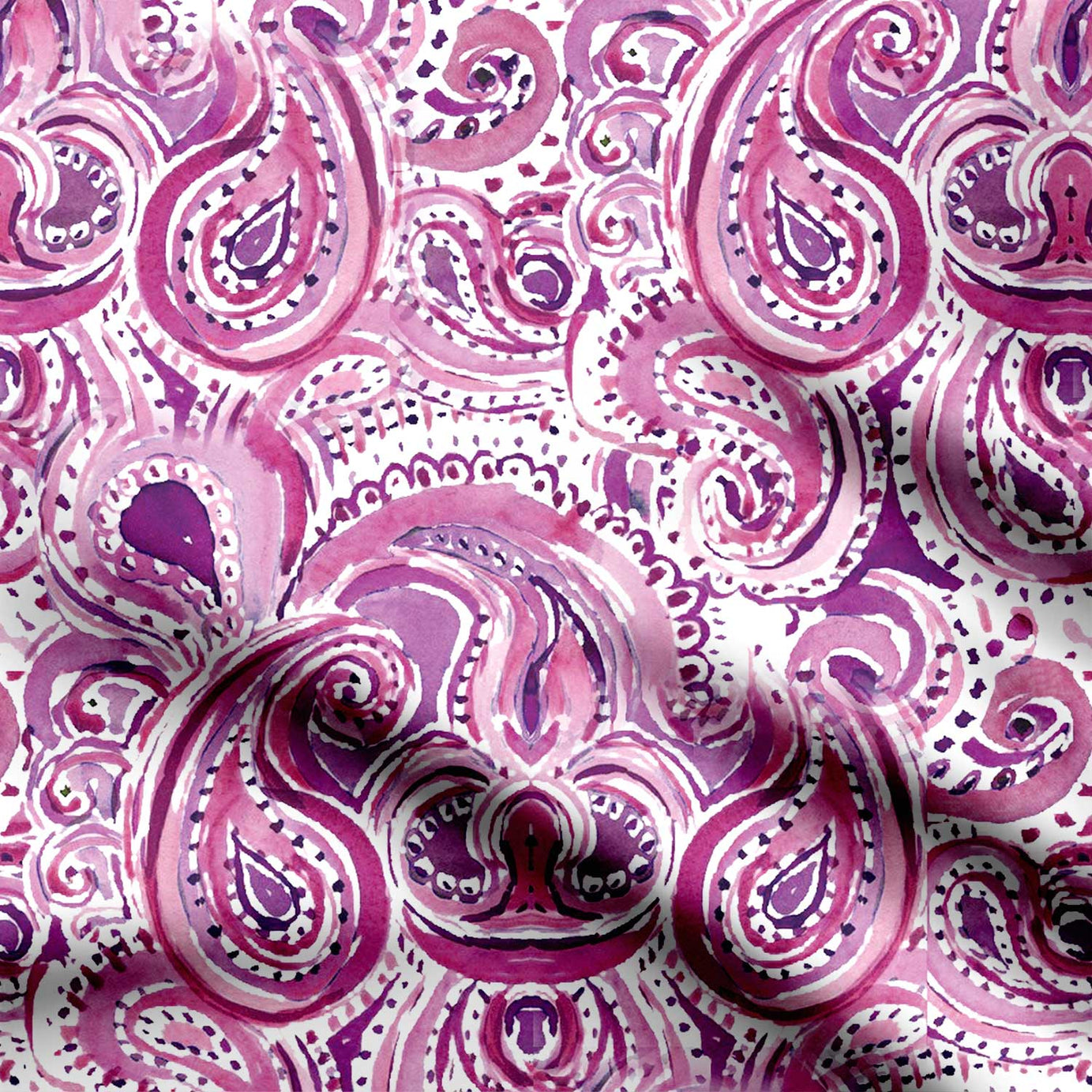 Classy Paisley Watercolor