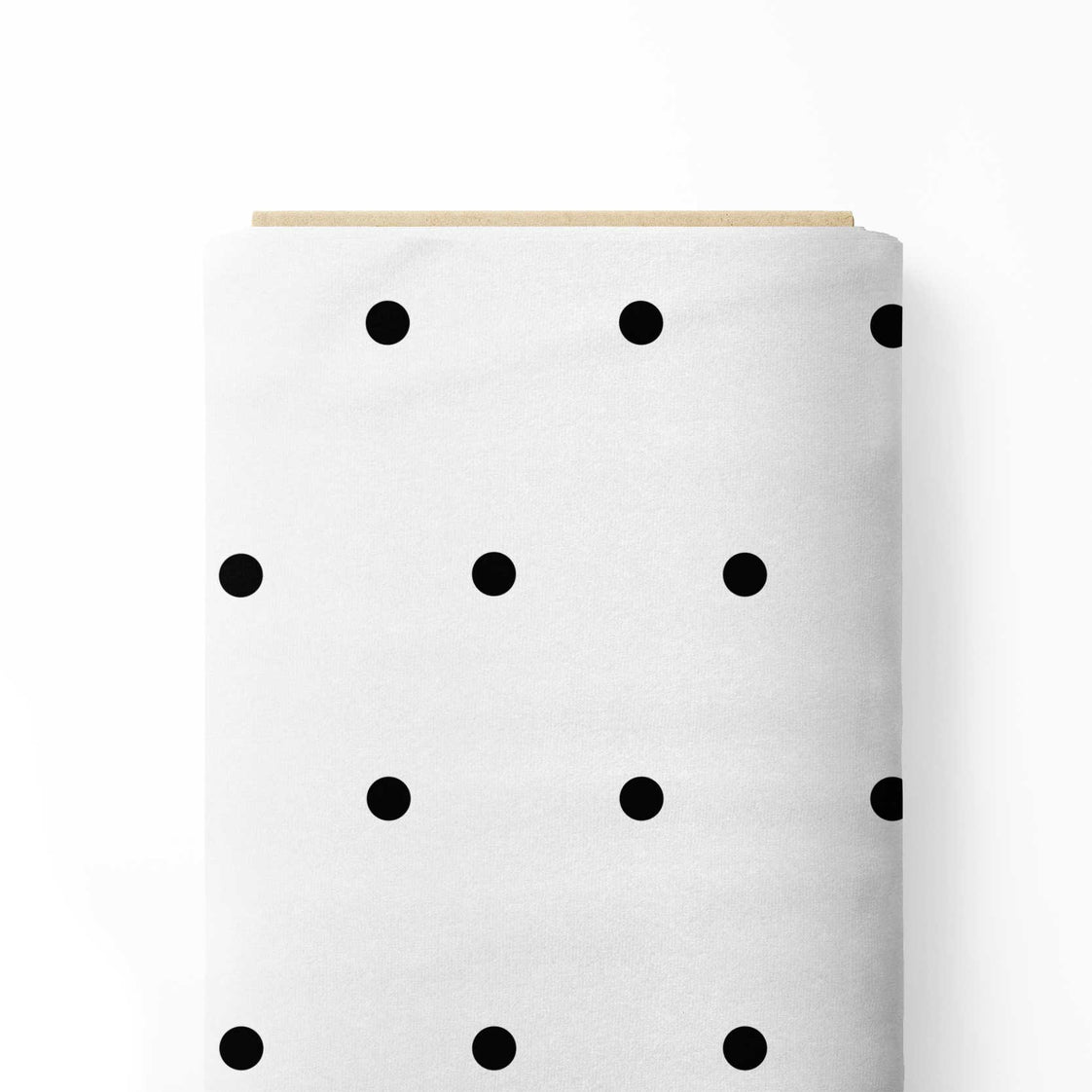 Ivory Dots Print Fabric