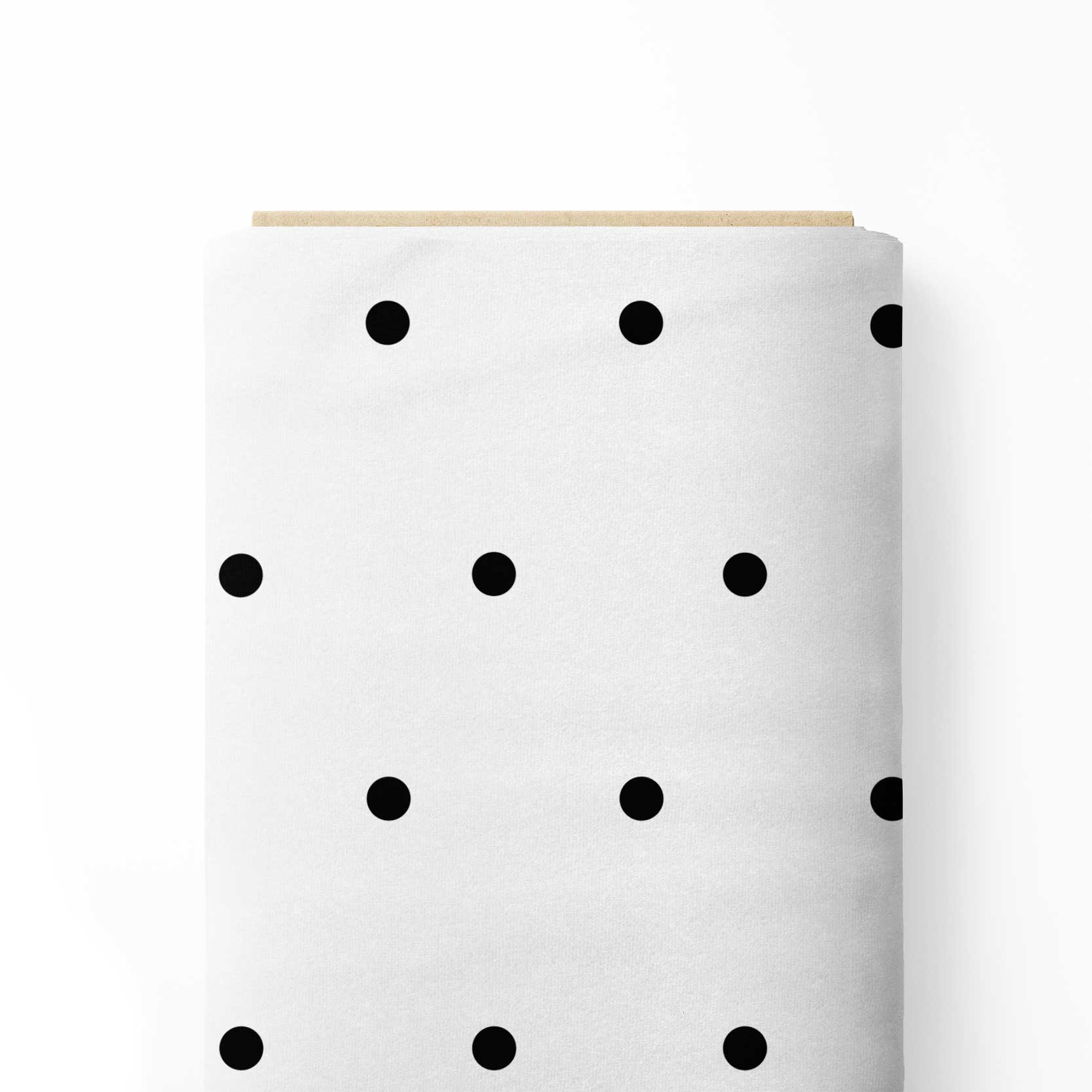 Ivory Dots Print Fabric