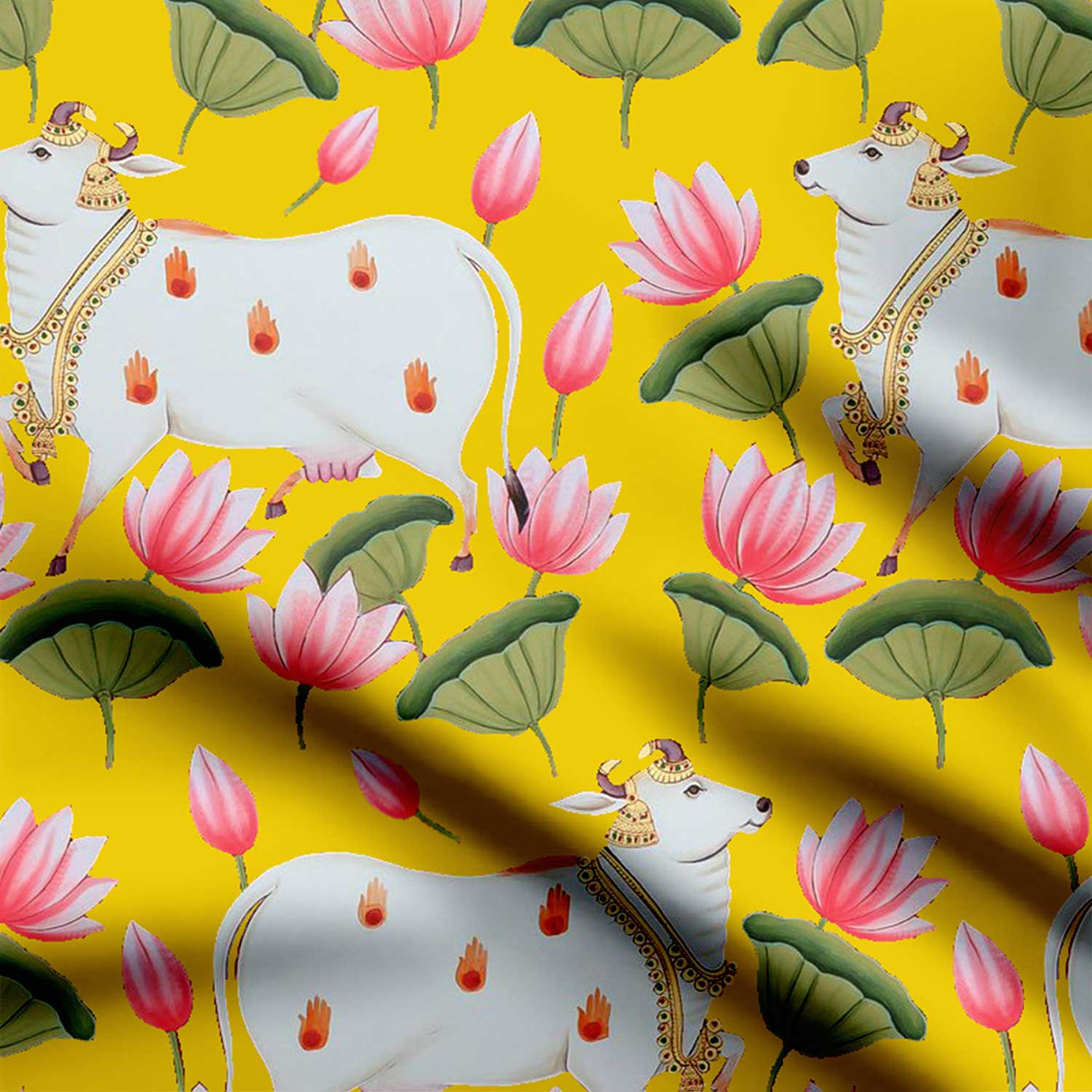 Geru Cow Print Fabric