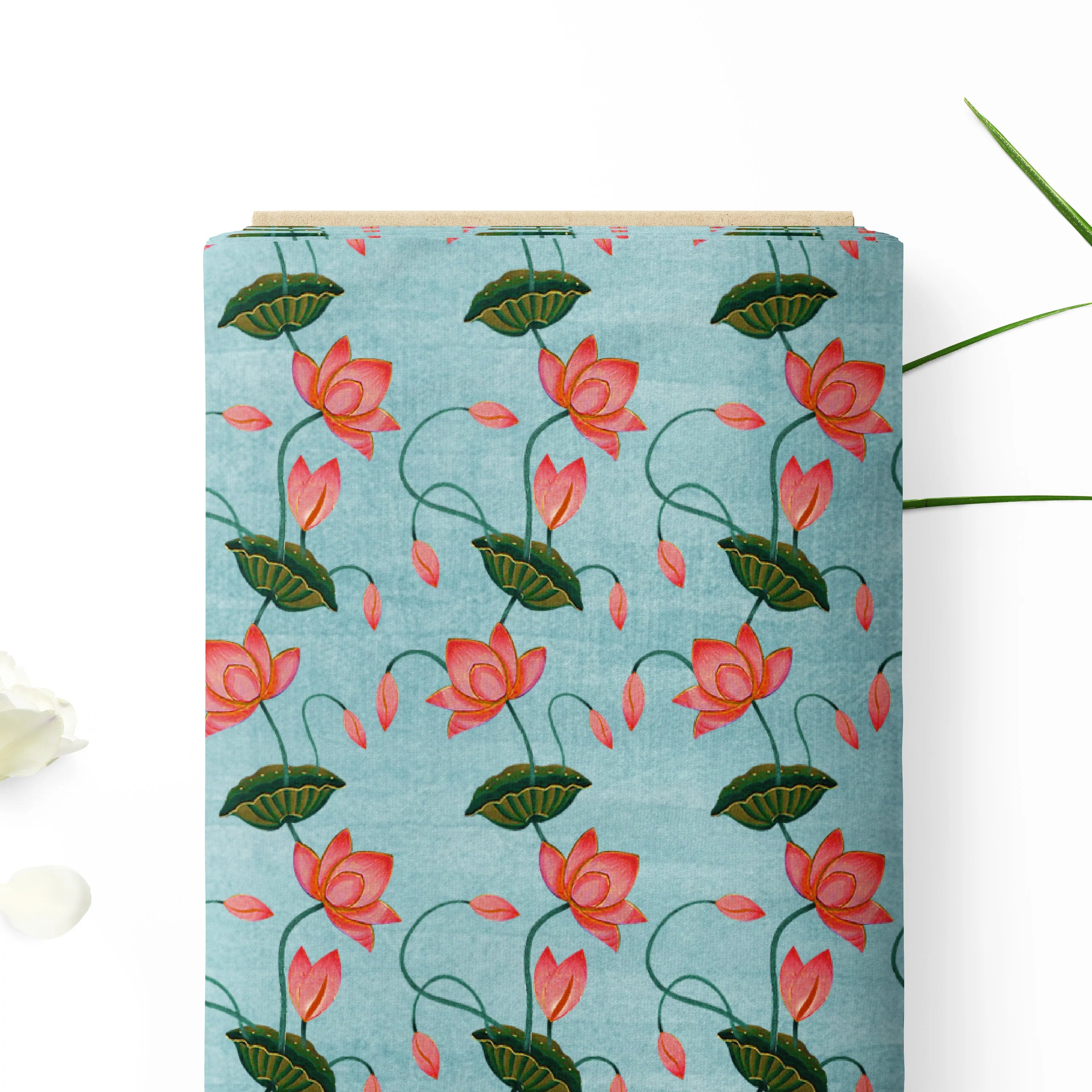 Green and Red Pichwai