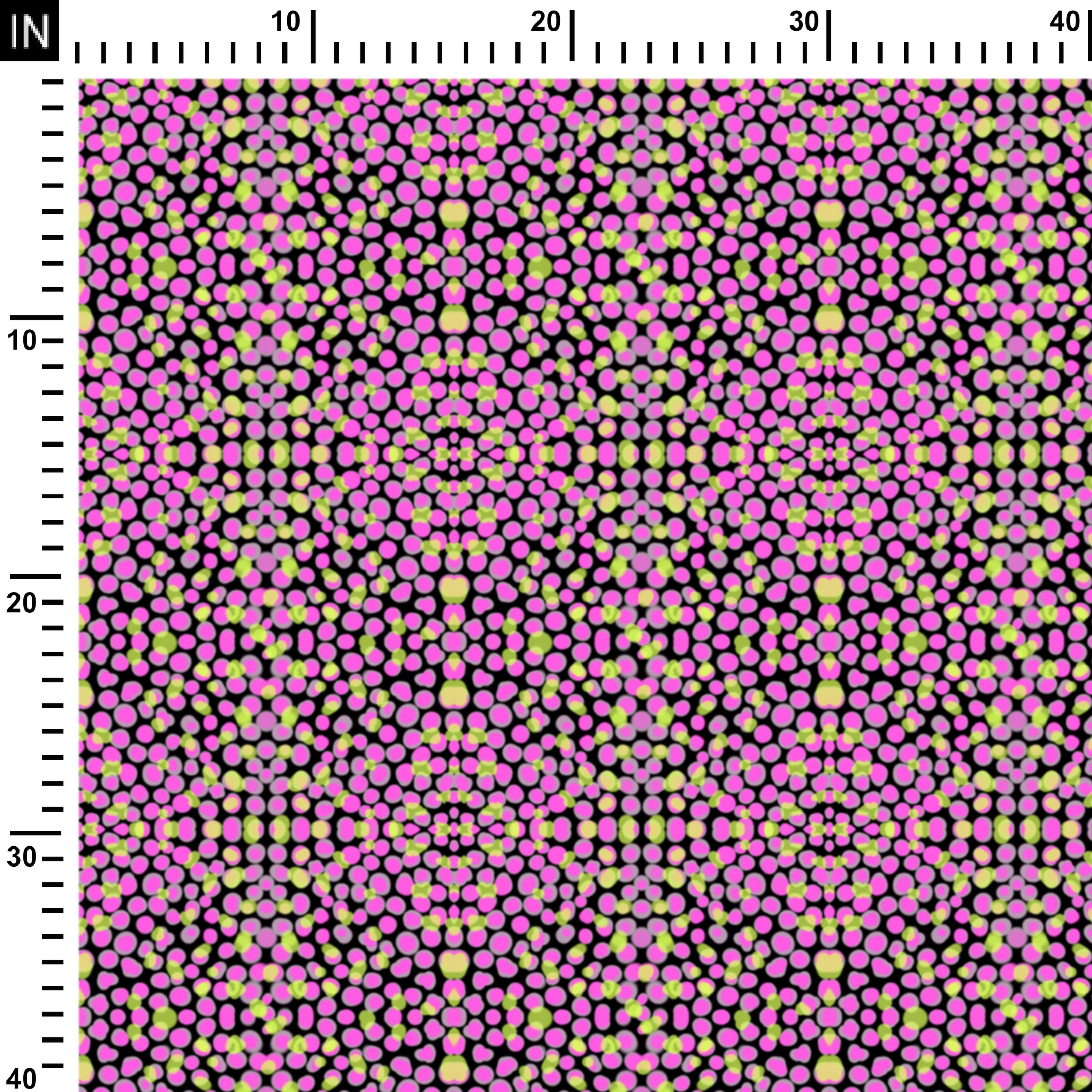 Purple polka pebbles 2