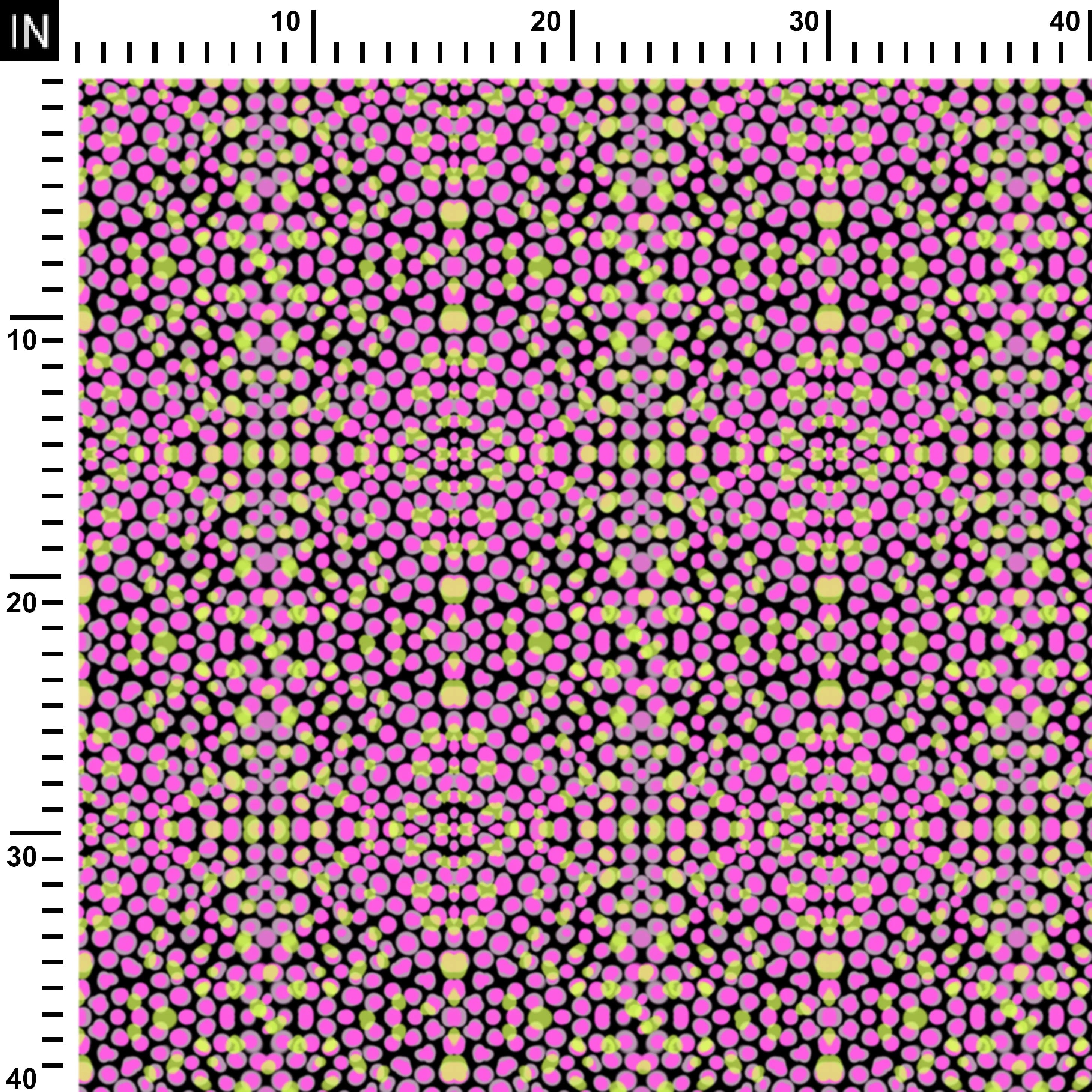 Purple polka pebbles 2