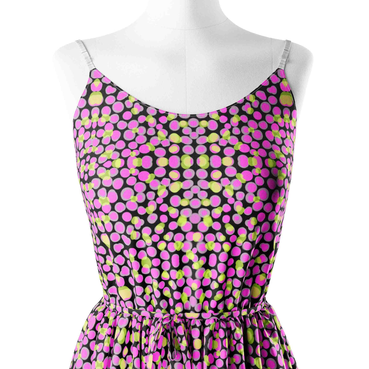 Purple polka pebbles 2