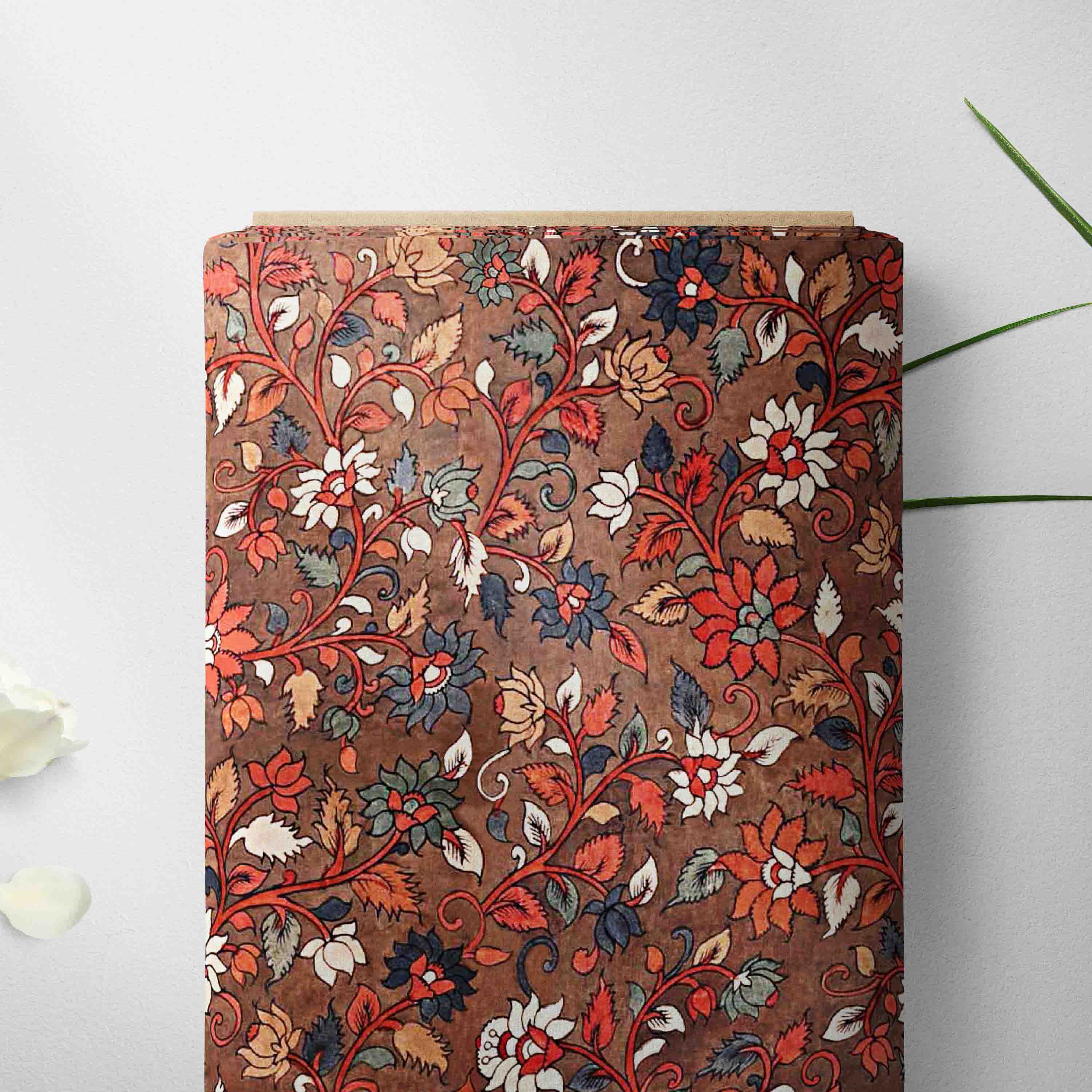 तने और फूल कलमकारी